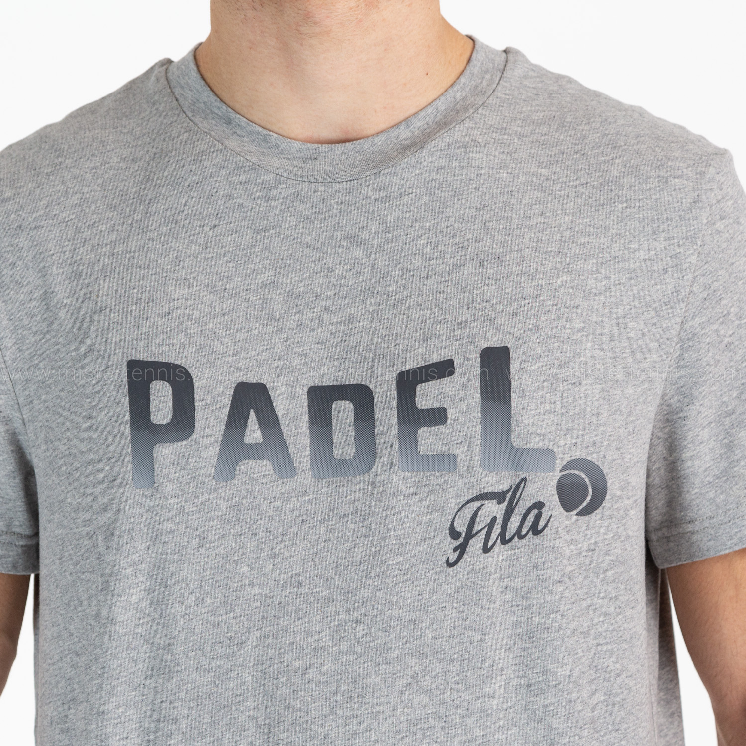 Fila Arno Camiseta - Light Grey Melange