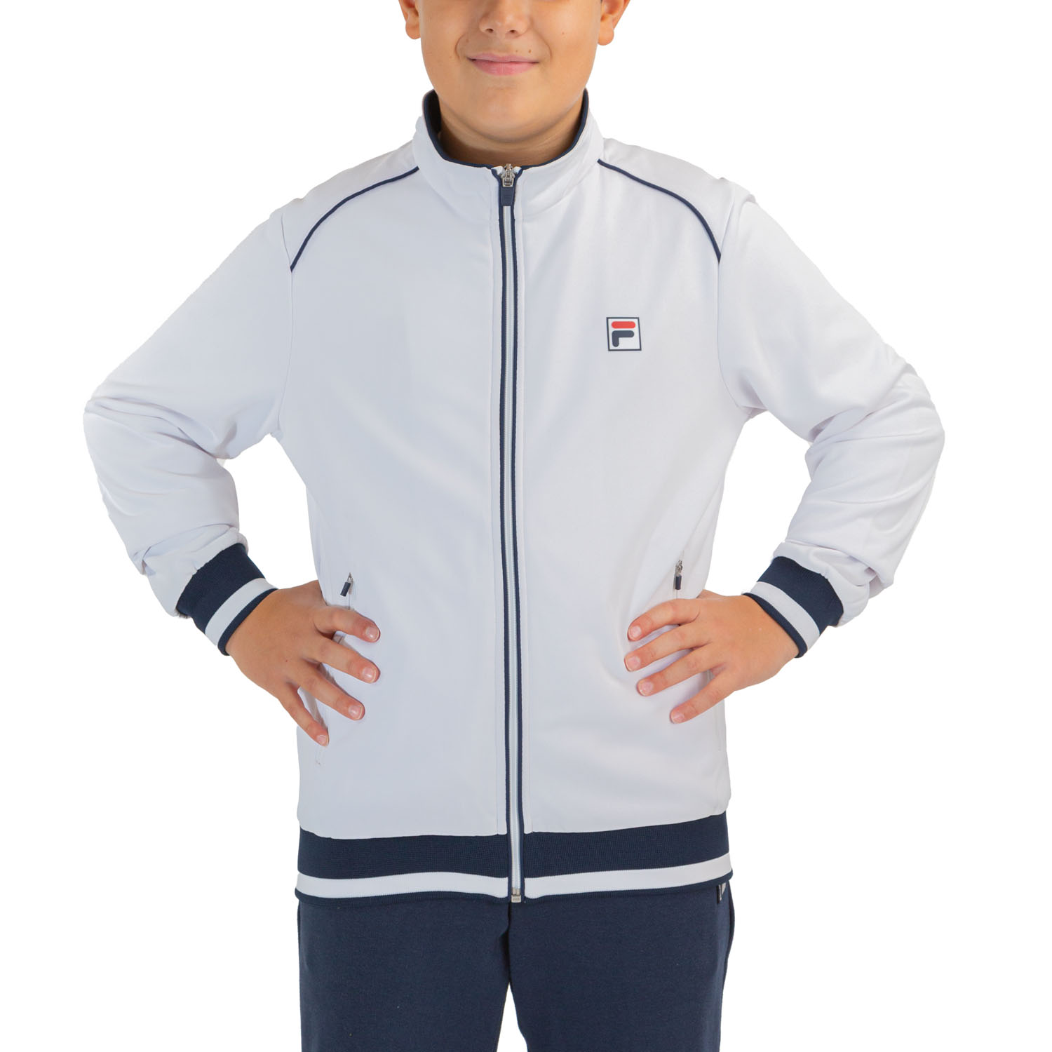 Fila Ben Boy s Tennis Jacket White