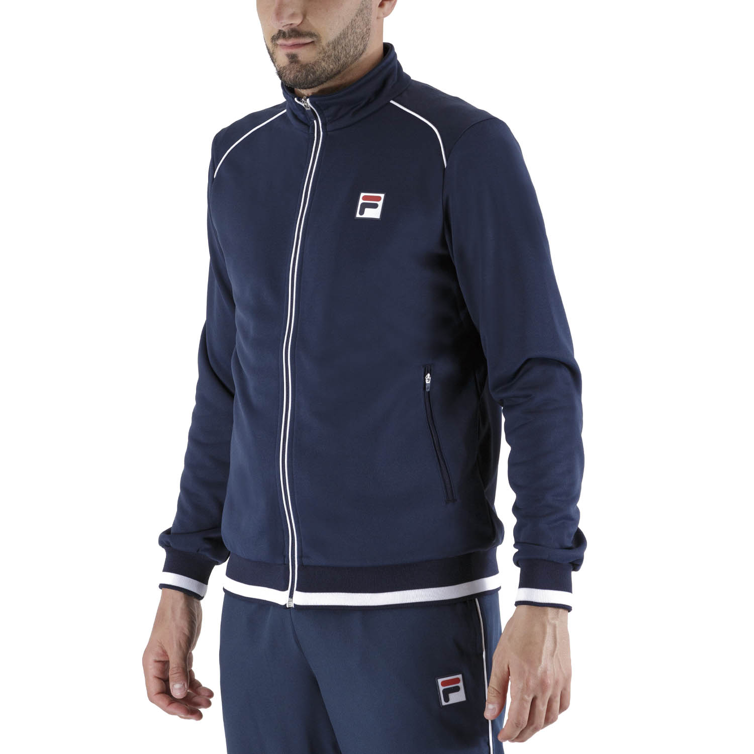 Fila Ben Men's Tennis Jacket - Peacoat Blue