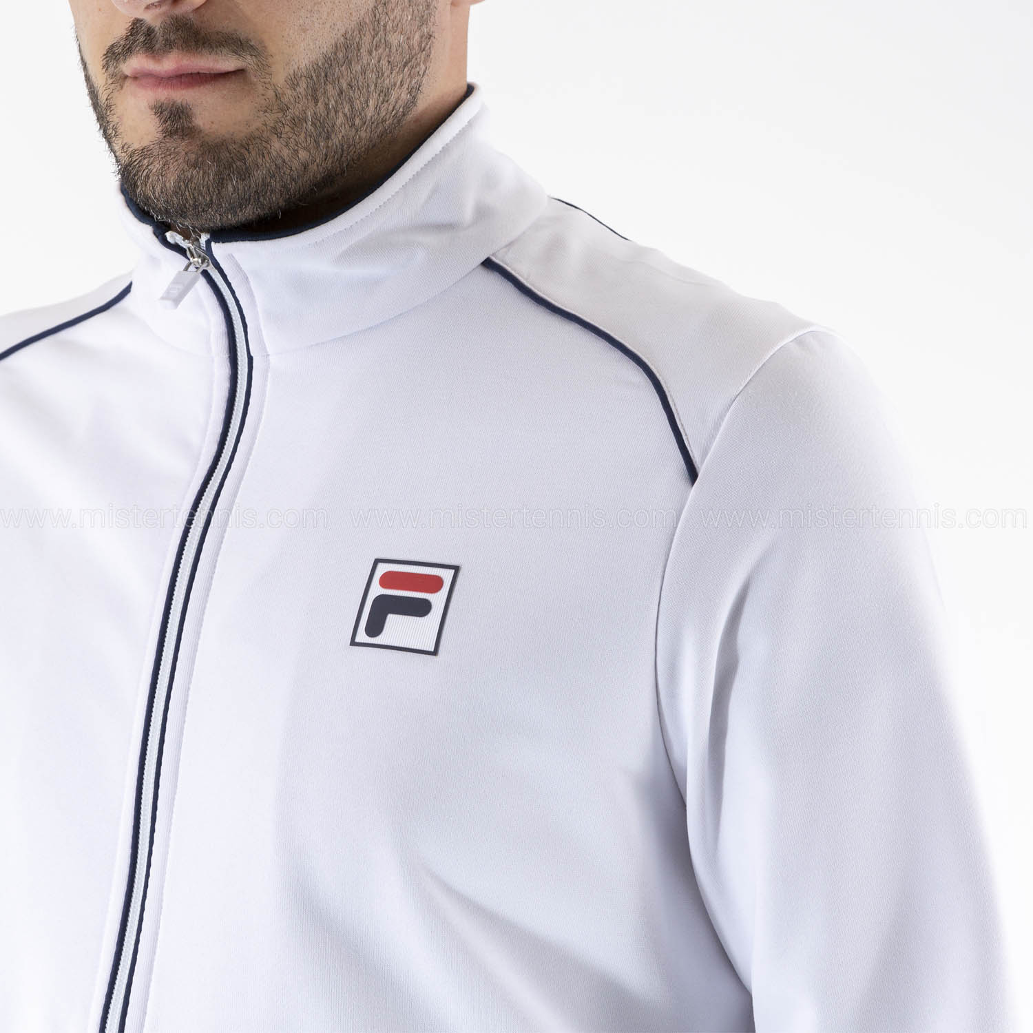 Nuez grande de ahora en adelante Fila Ben Chaqueta de Tenis Hombre - MisterTennis.com - White