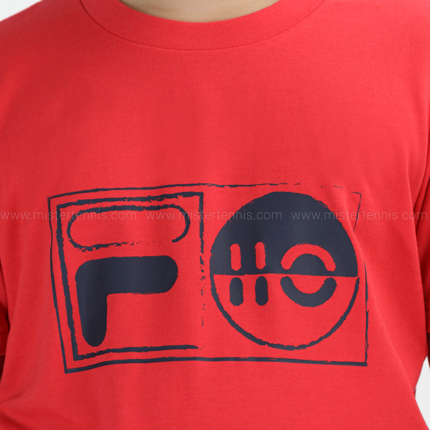 Fila Jacob Boy's Tennis T-Shirt - Red