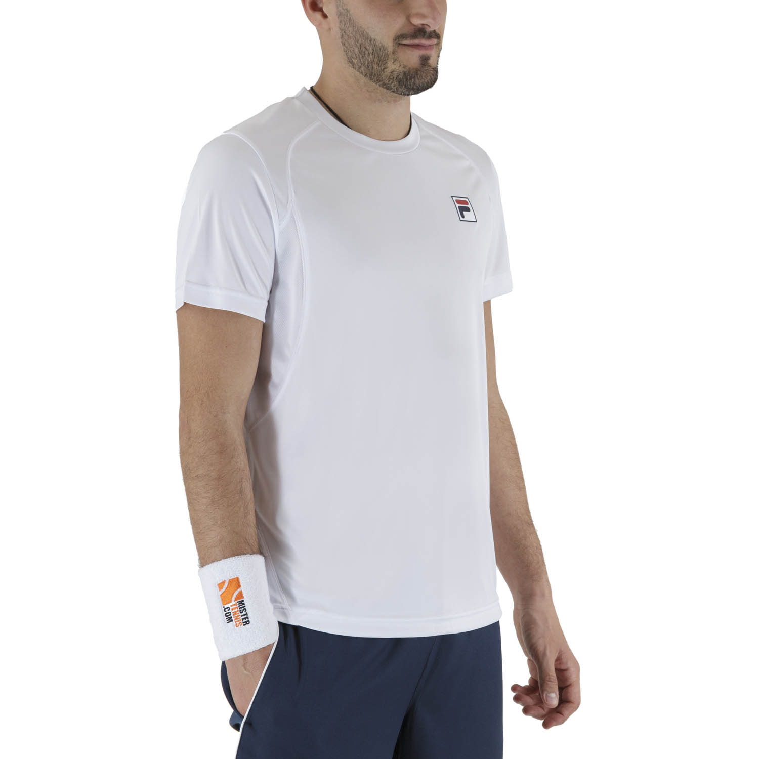 Fila Nick Men's Tennis T-Shirt White