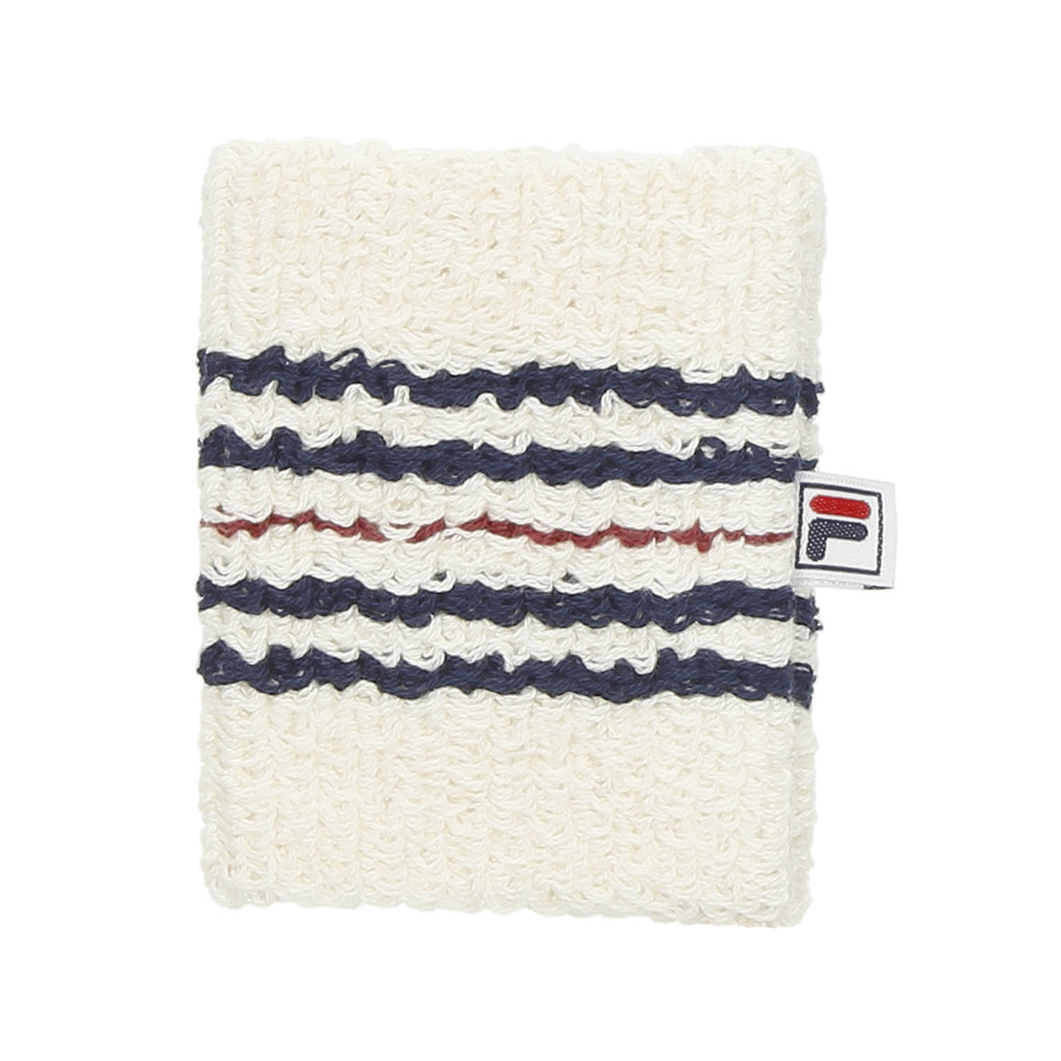 Fila Rory Small Wristband - Gardenia/Chinese Red/Peacoat Blue