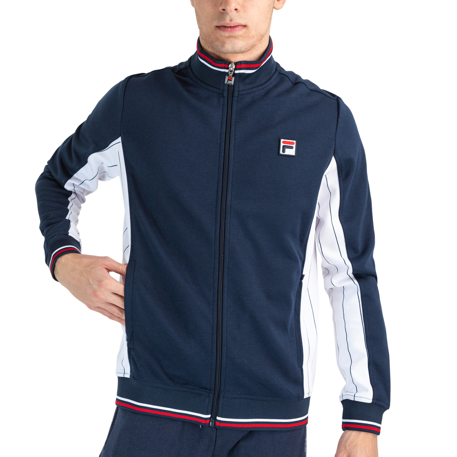 Fila Tony Chaqueta de Tenis Hombre - Peacoat Blue