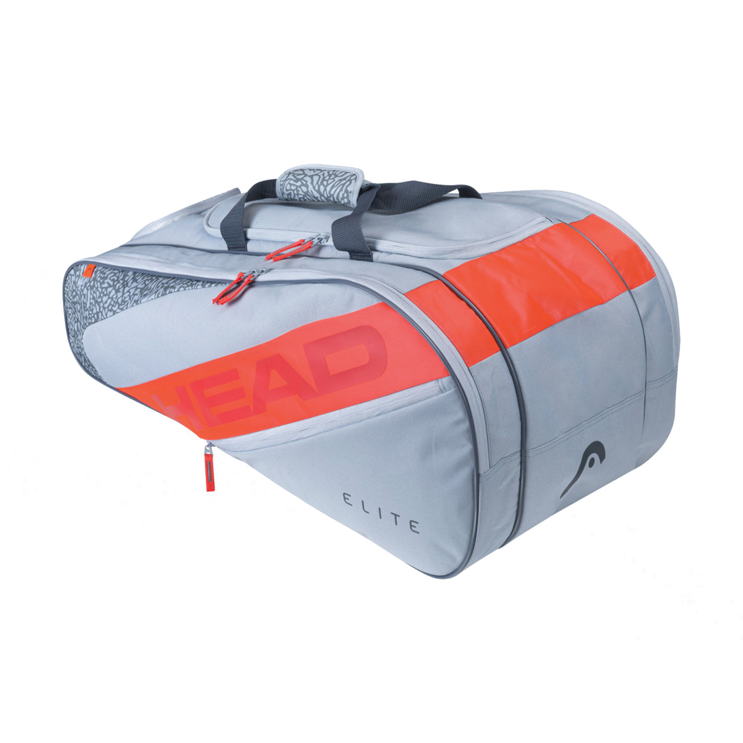 Head Elite x 8 All Court Borsa - Grey/Orange