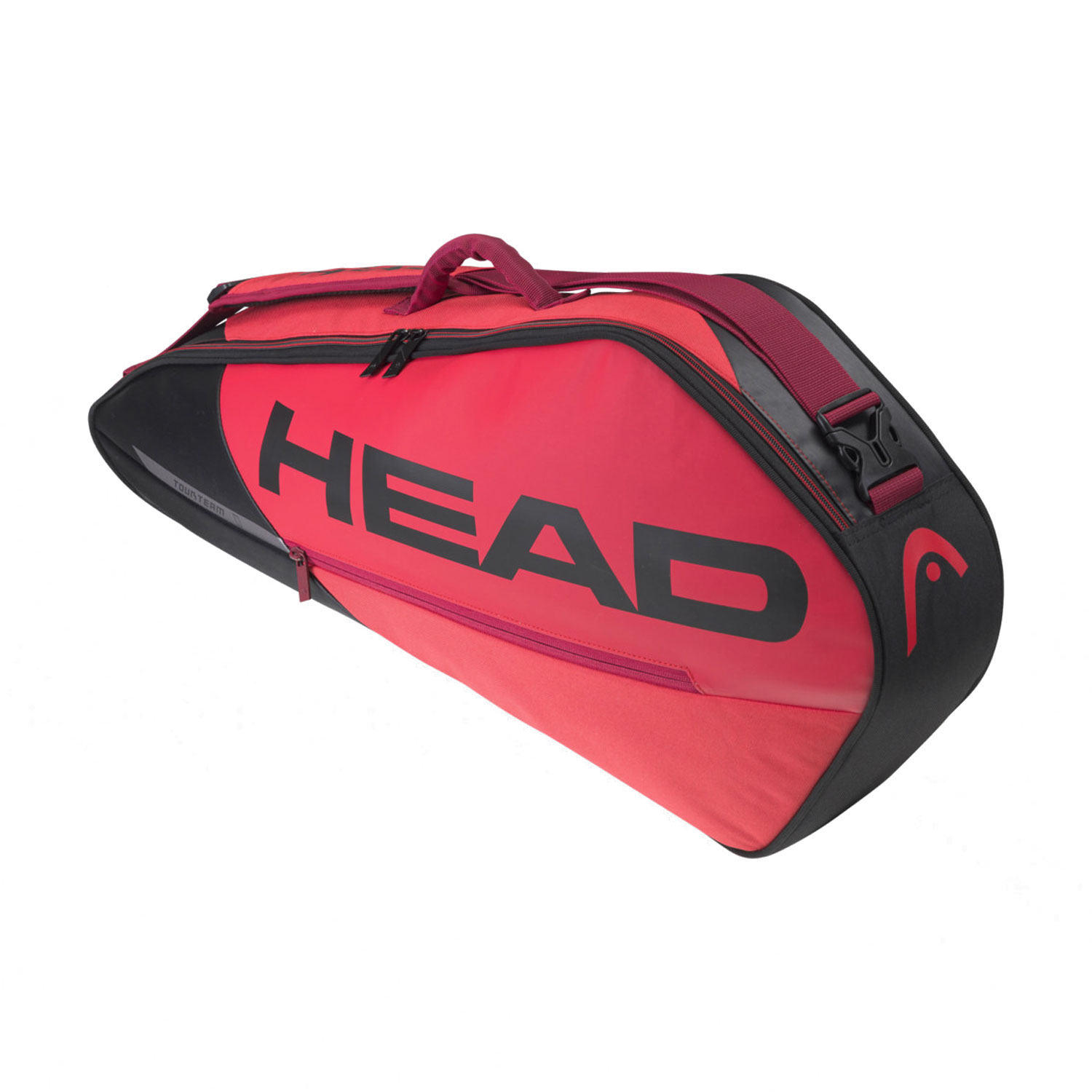 Head Tour Team x 3 Pro Bag - Black/Red