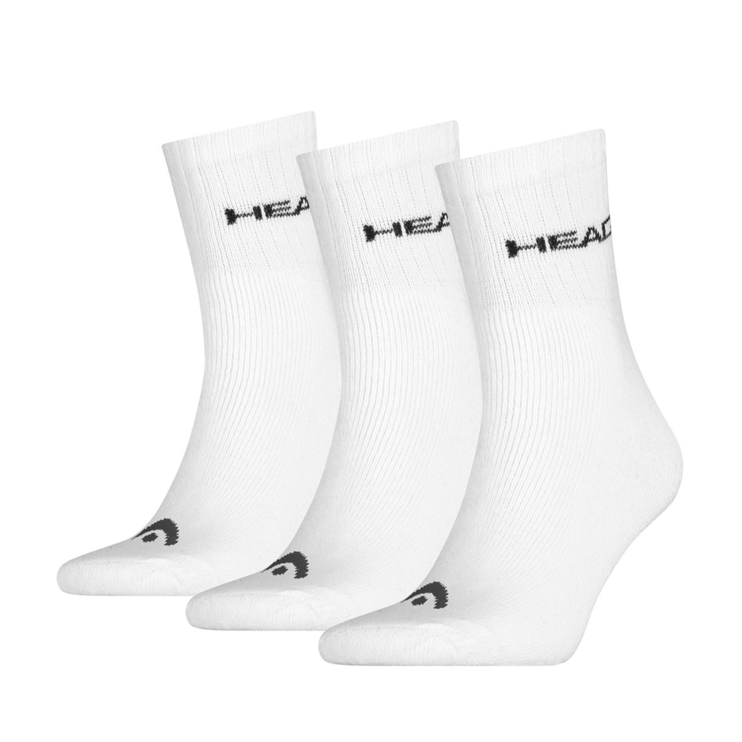 Head Club x 3 Calcetines - White/Black