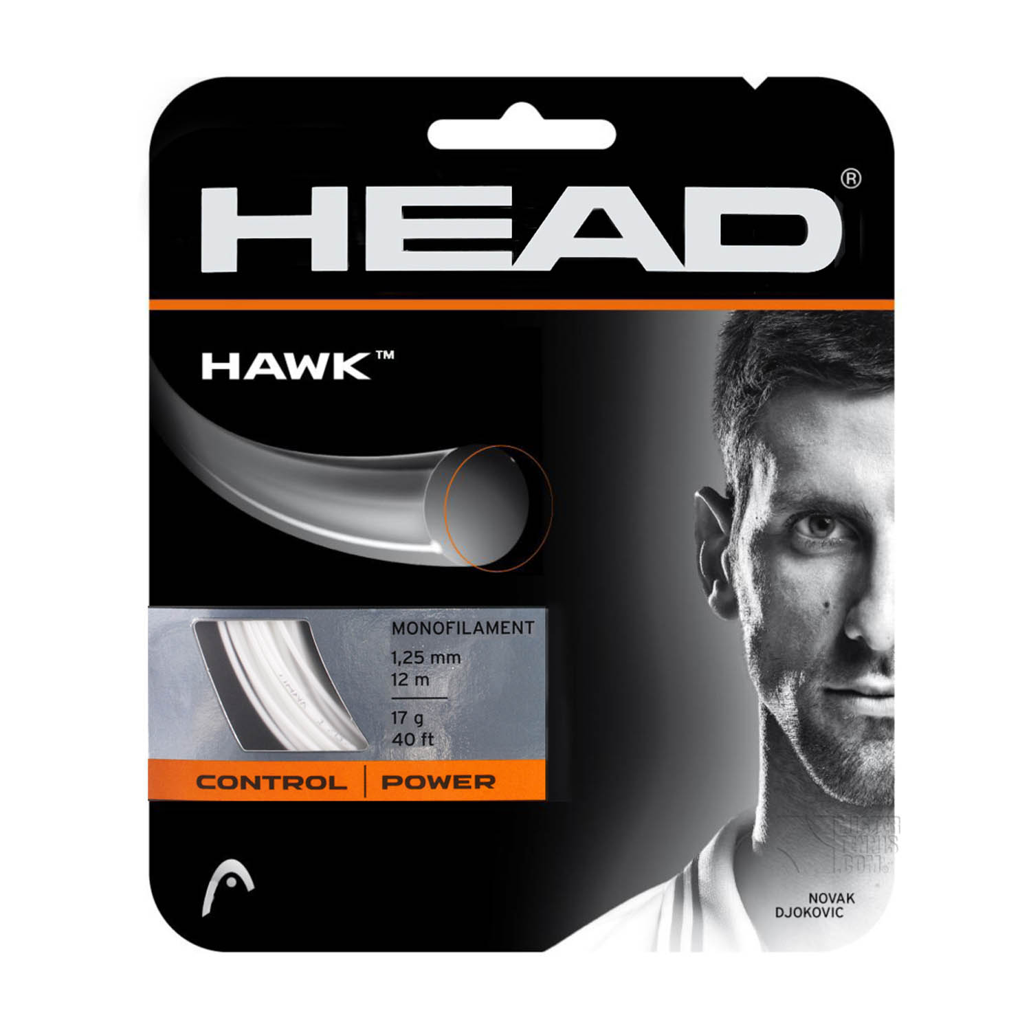Head Hawk 1.25 Set 12 m - White