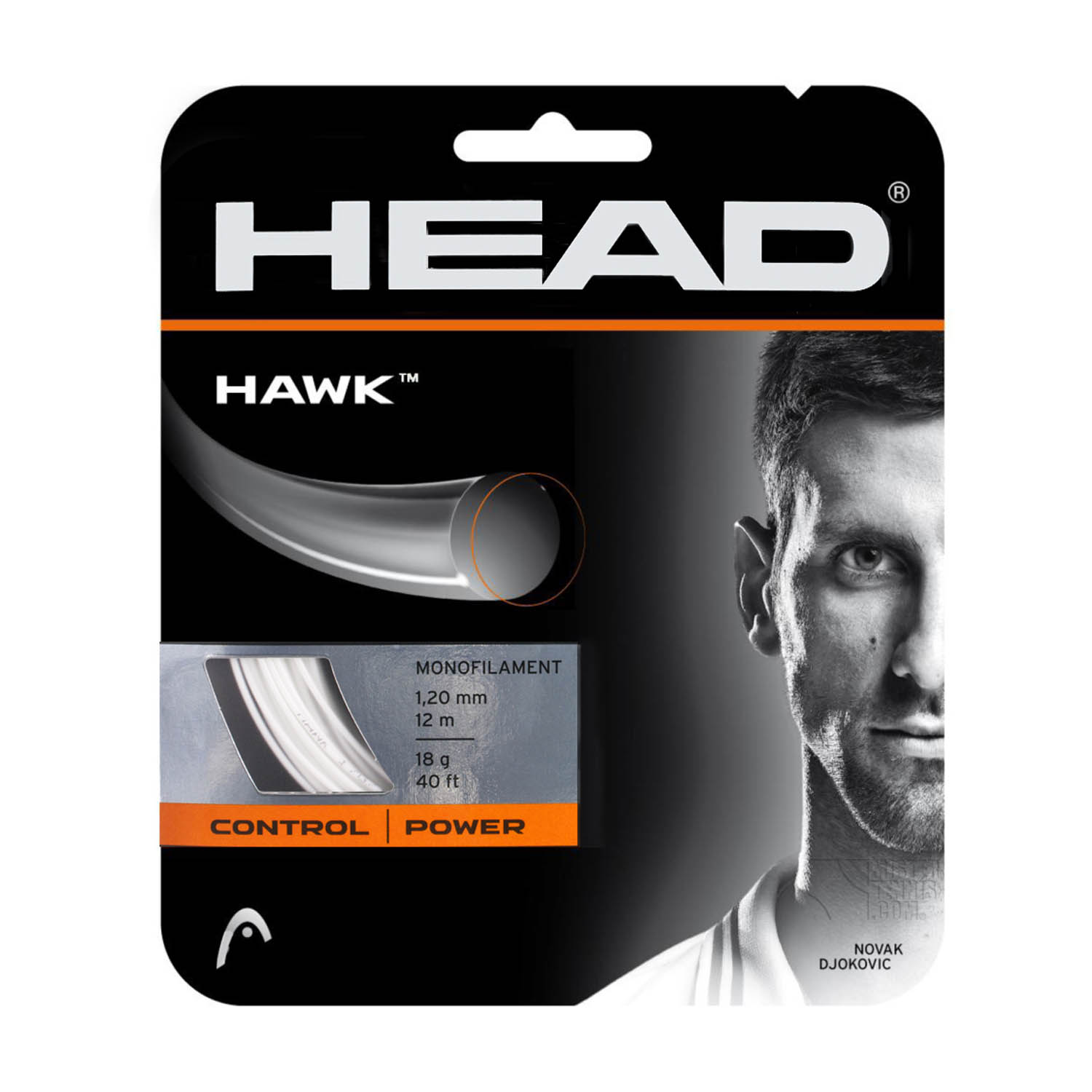 Head Hawk 1.20 Set 12 m - White