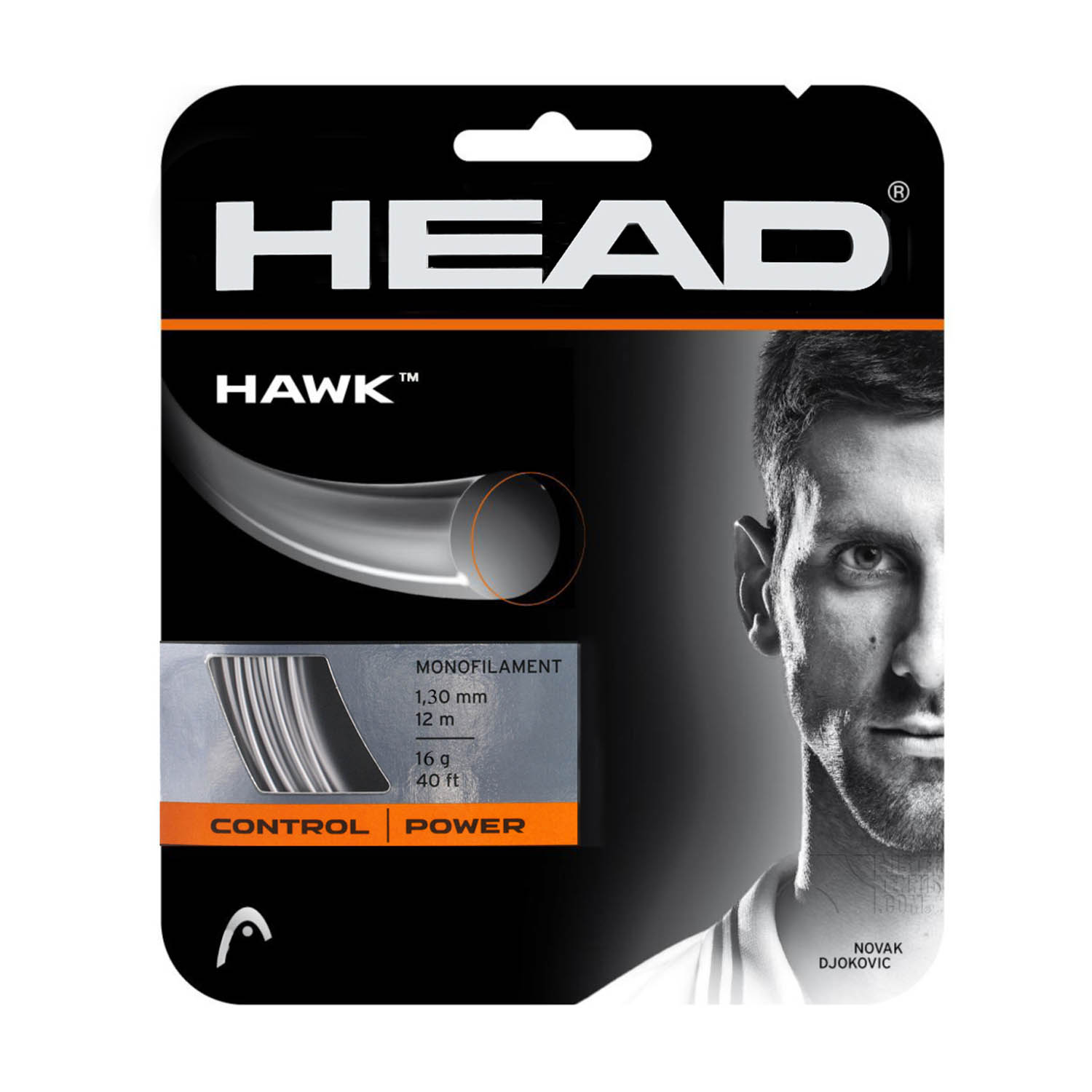 Head Hawk 1.30 12 m Set - Grey
