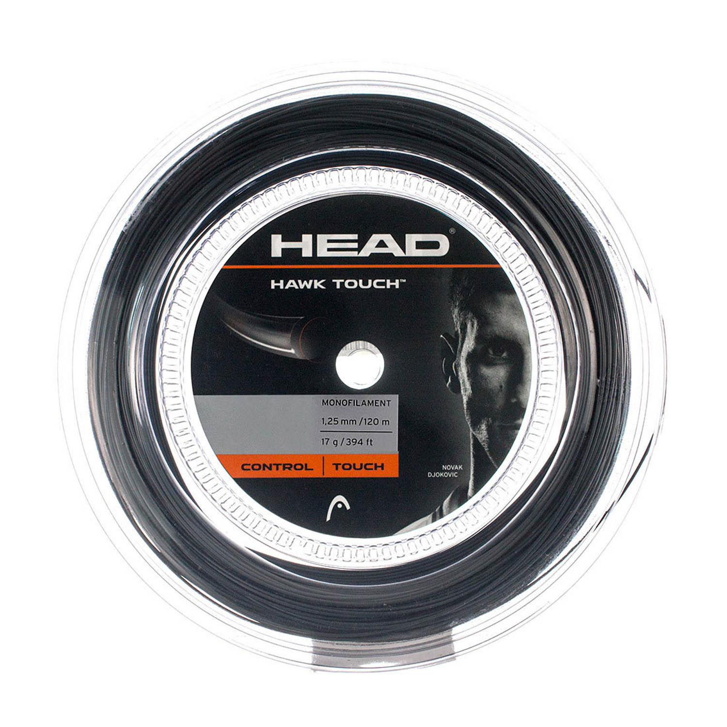 Head Hawk Touch 1.25 120 m Reel - Anthracite