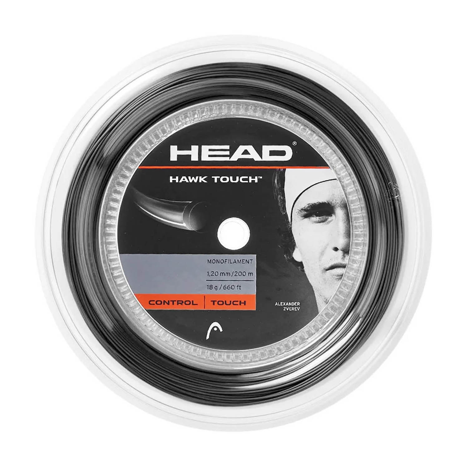 Head Hawk Touch 1.20 200 m Reel - Anthracite
