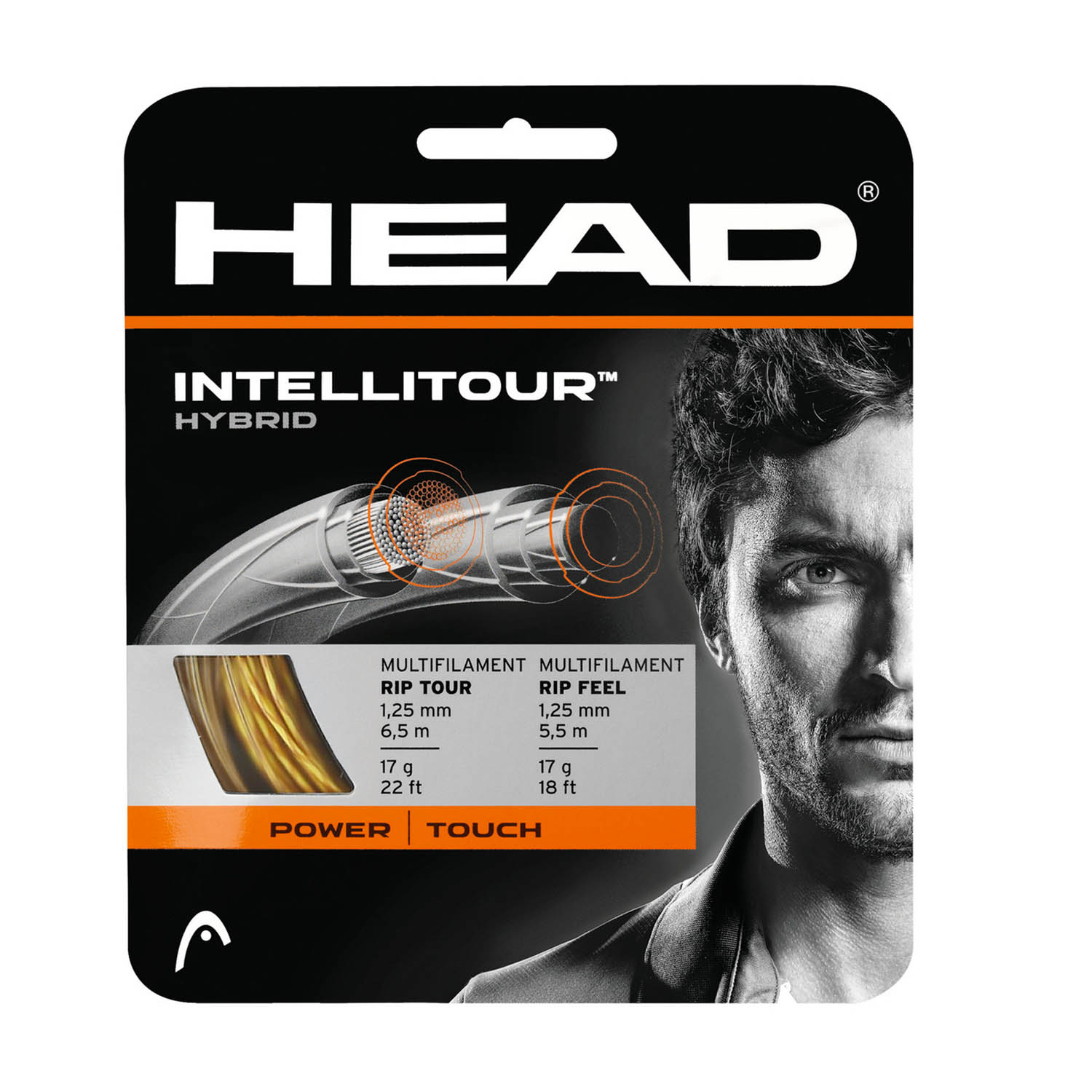 Head Intellitour 1.25 12 m Set  - Natural