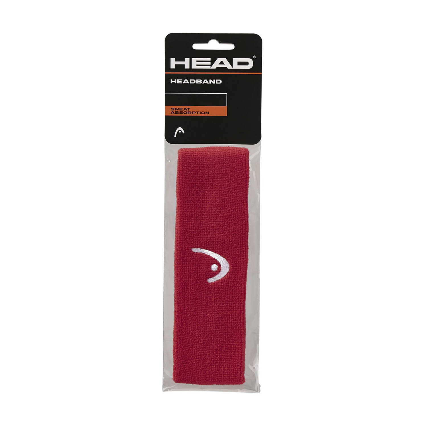 Head Logo Headband - Red