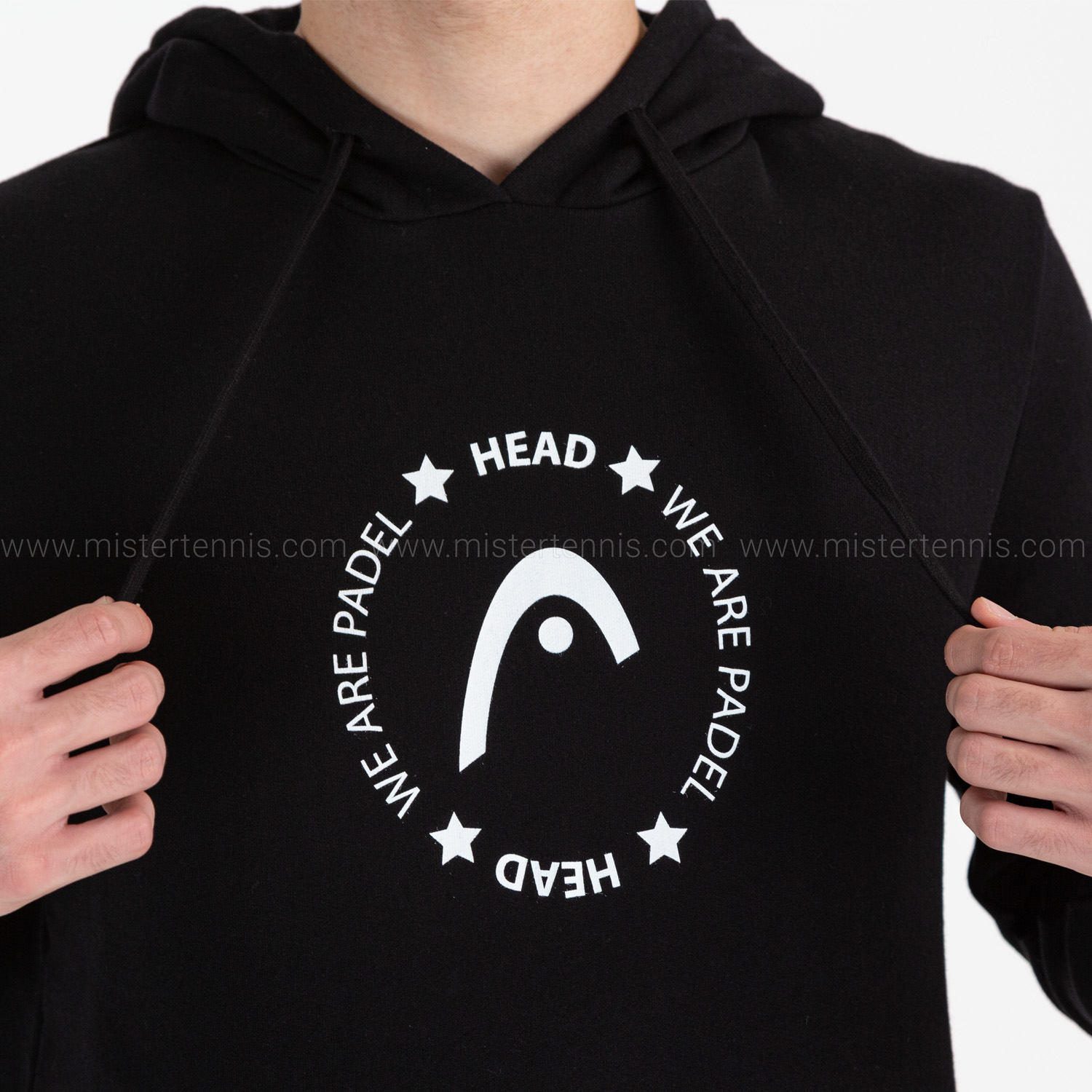 Head Logo Hoodie - Black