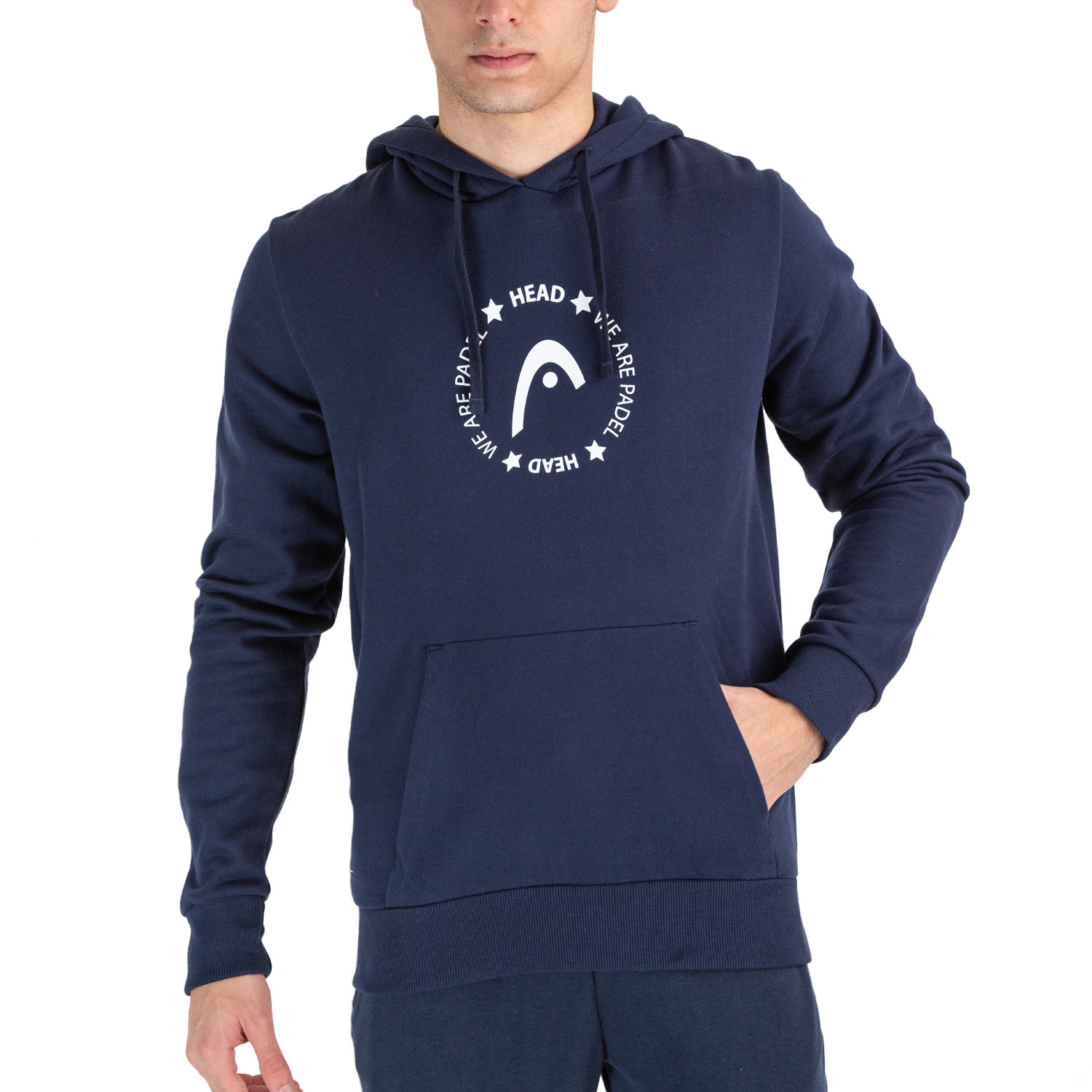 Head Logo Hoodie - Dark Blue