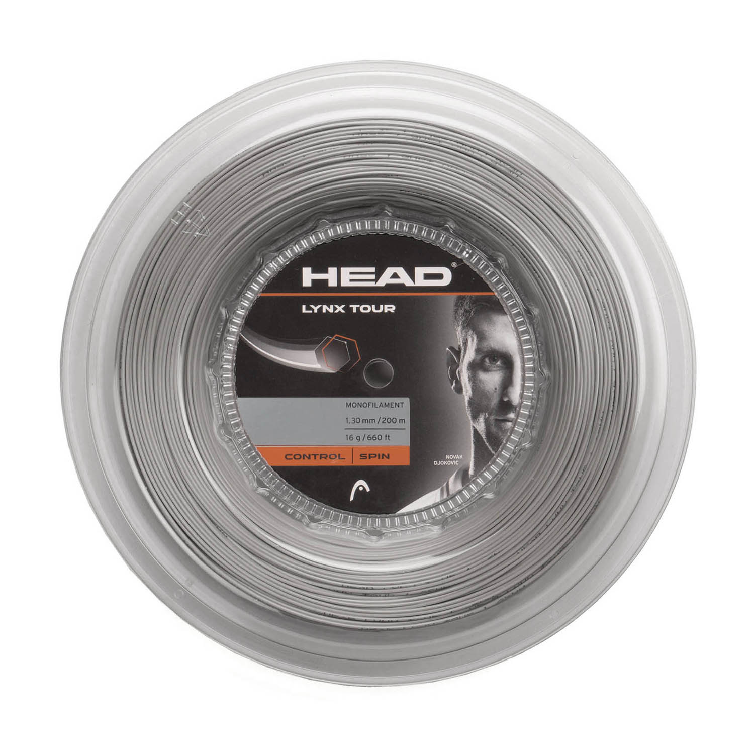 Head Lynx Tour 1.30 200 m Reel - Grey