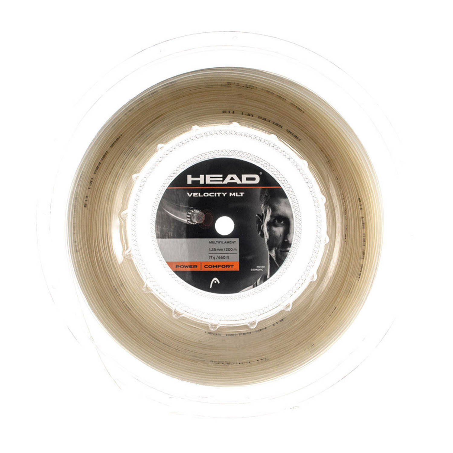 Head MultiPower Velocity 1.25 200 m Reel - Natural