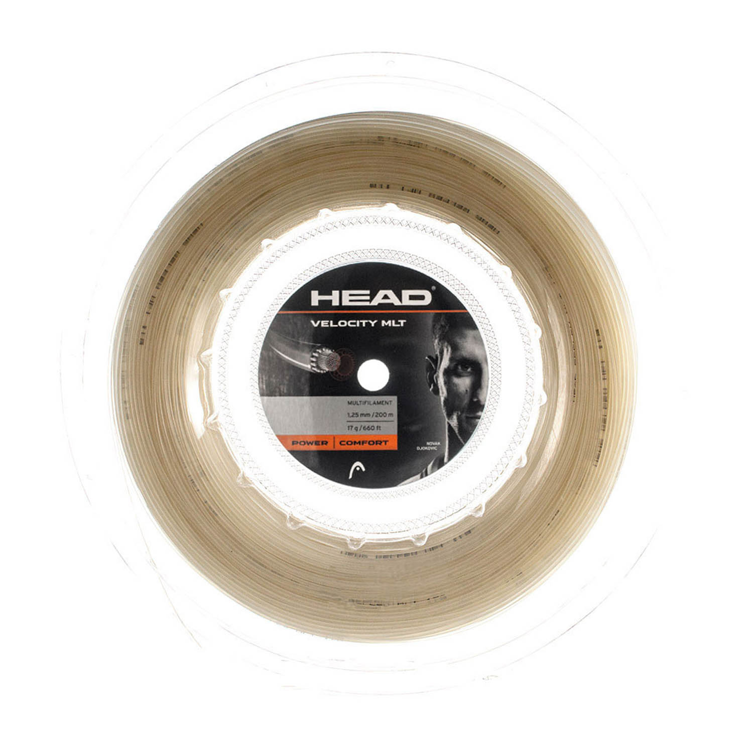 Head MultiPower Velocity 1.25 Matassa 200 m - Natural