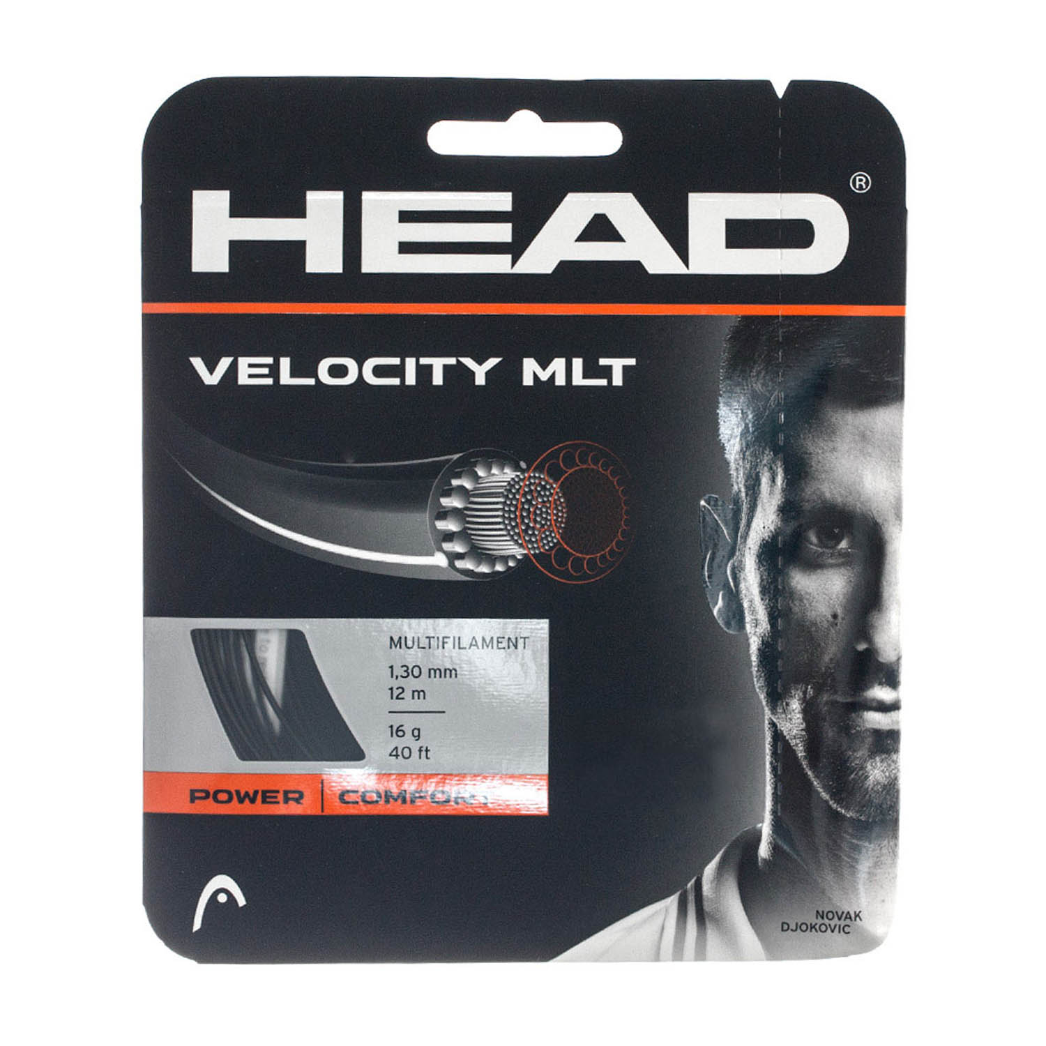 Head MultiPower Velocity 1.30 12 m Set - Black