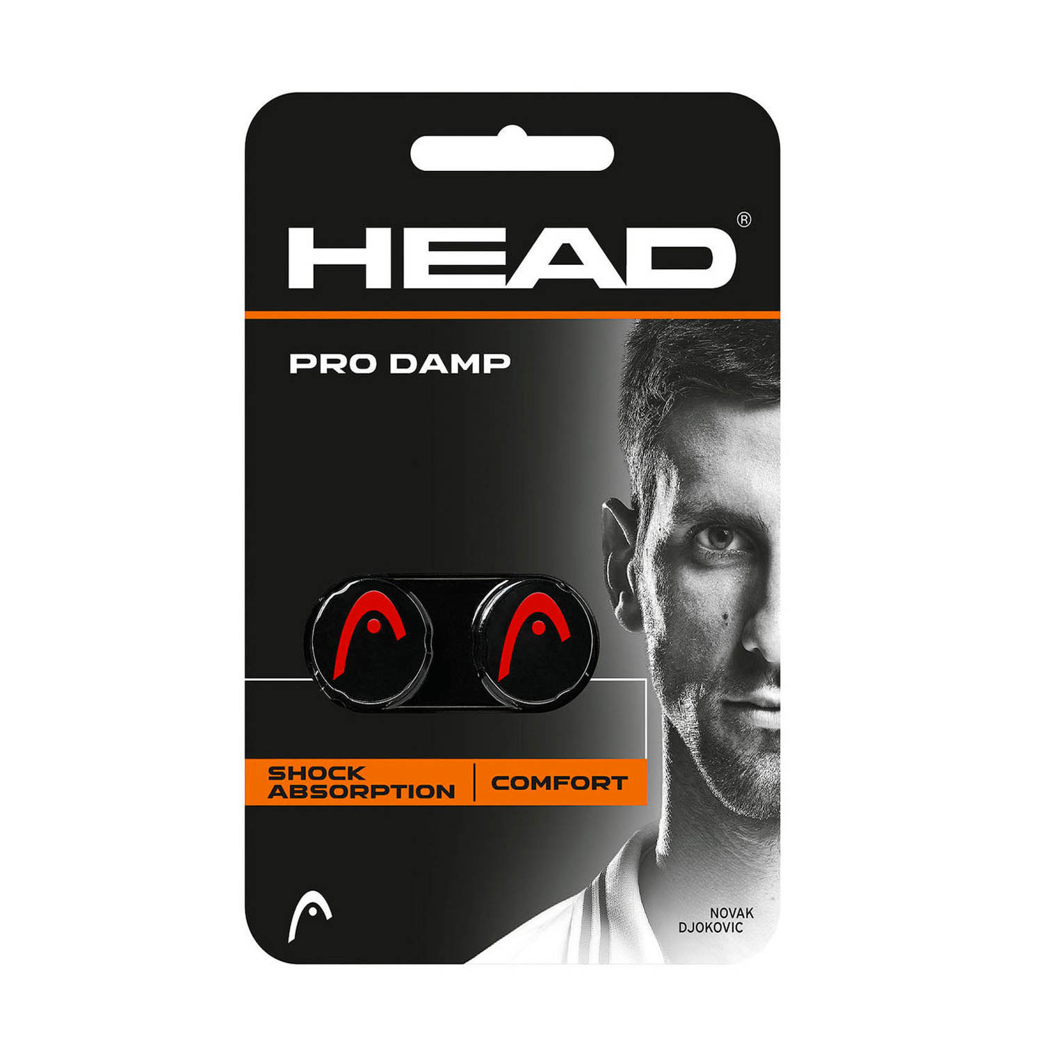 Head Pro Dampeners - Black/Red