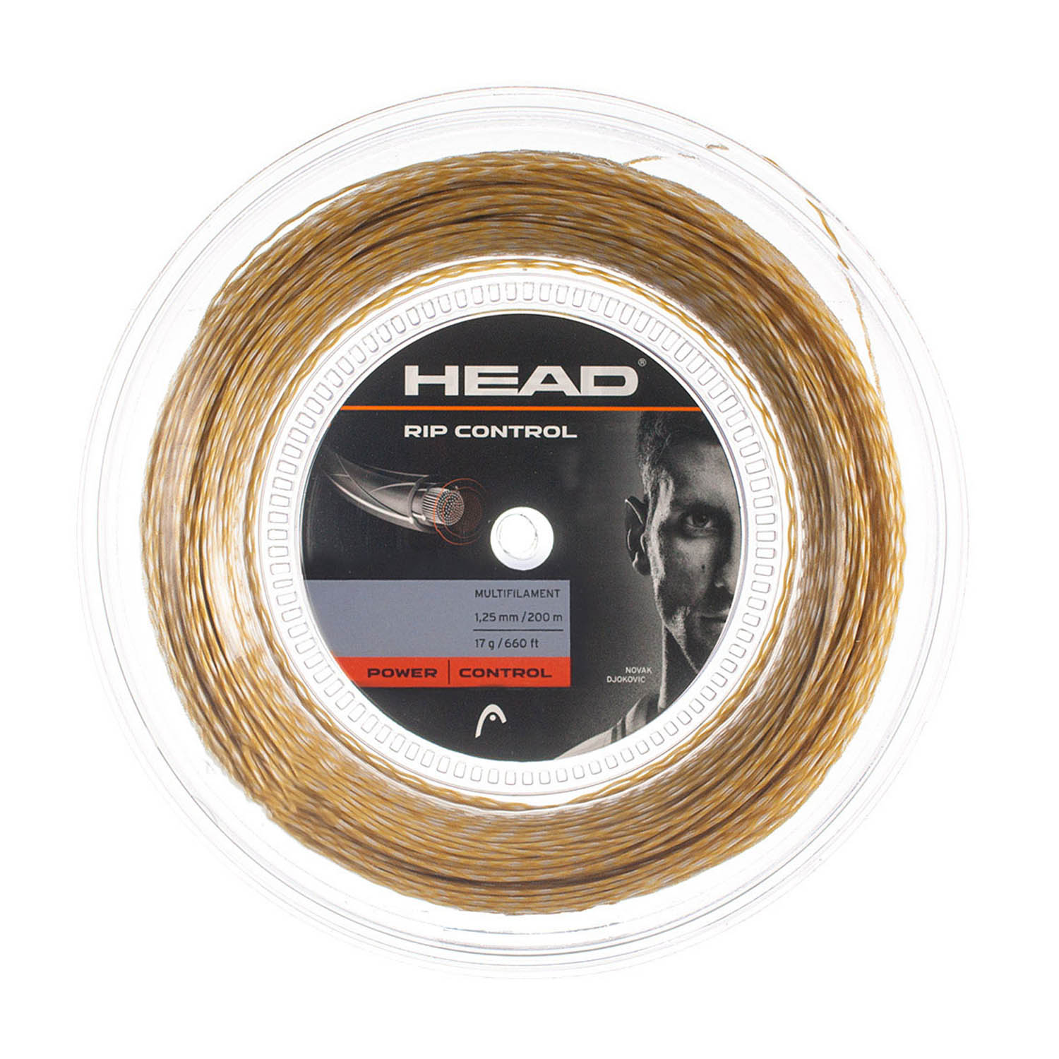 Head Rip Control 1.25 Matassa 200 m - Natural/White