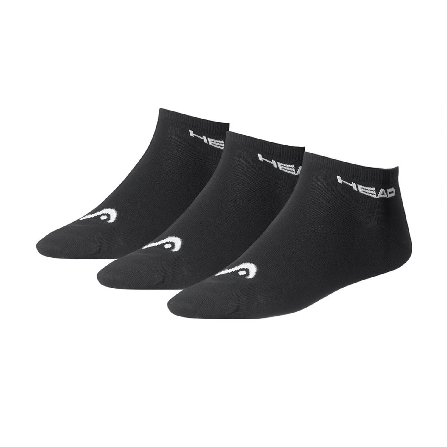 Head Sneaker x 3 Calcetines - Black