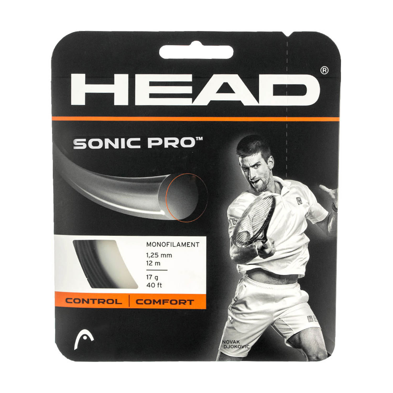 Head Sonic Pro 1.25 Set 12 m - Black