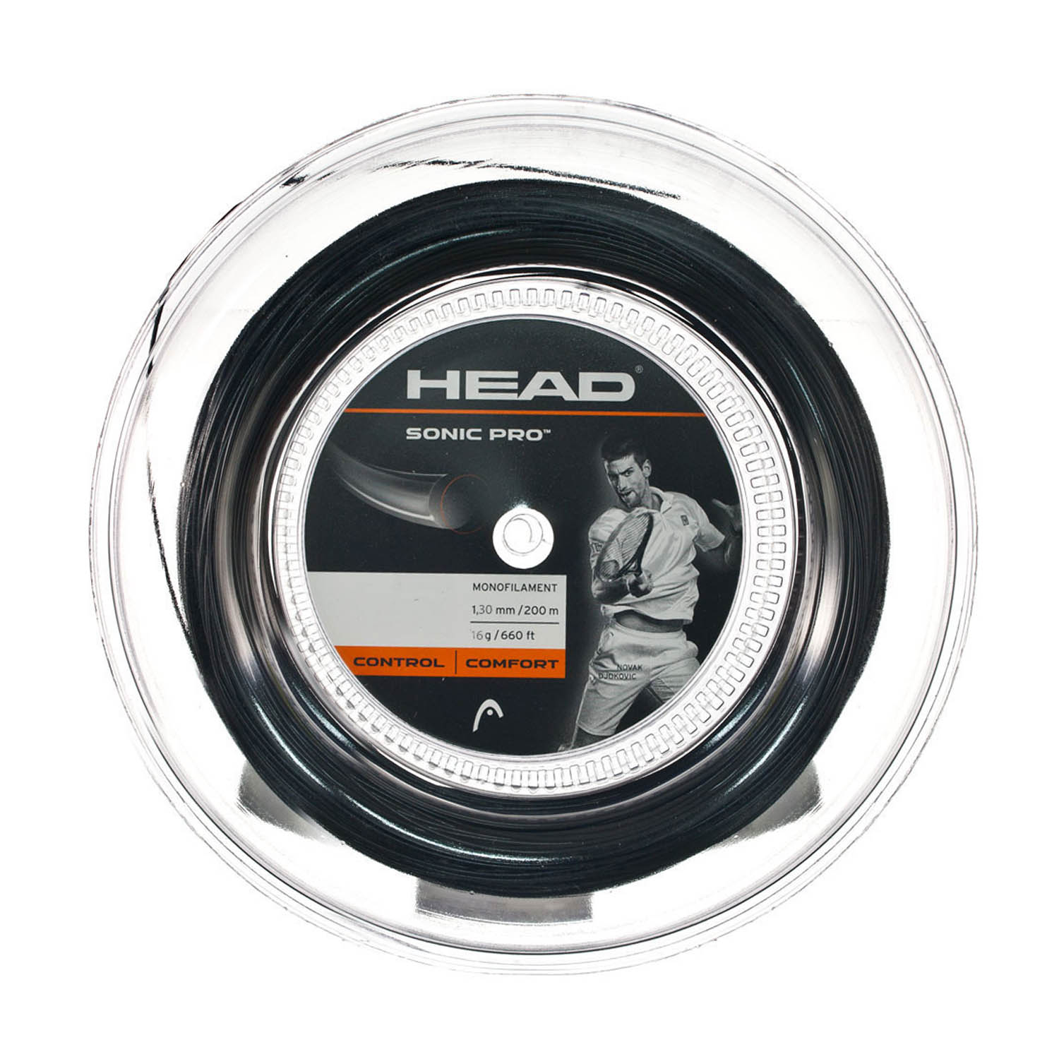 Head Sonic Pro 1.30 Matassa 200 m - Black