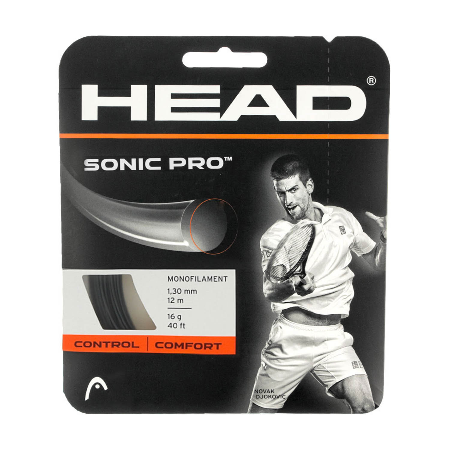 Head Sonic Pro 1.30 12 m Set - Black