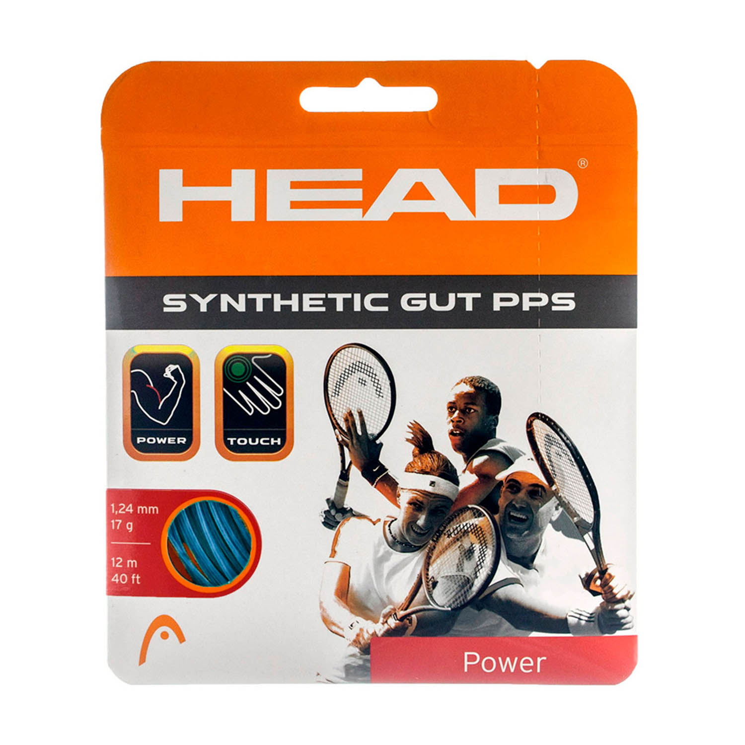 Head Synthetic Gut PPS 1.24 Set 12 m - Blue