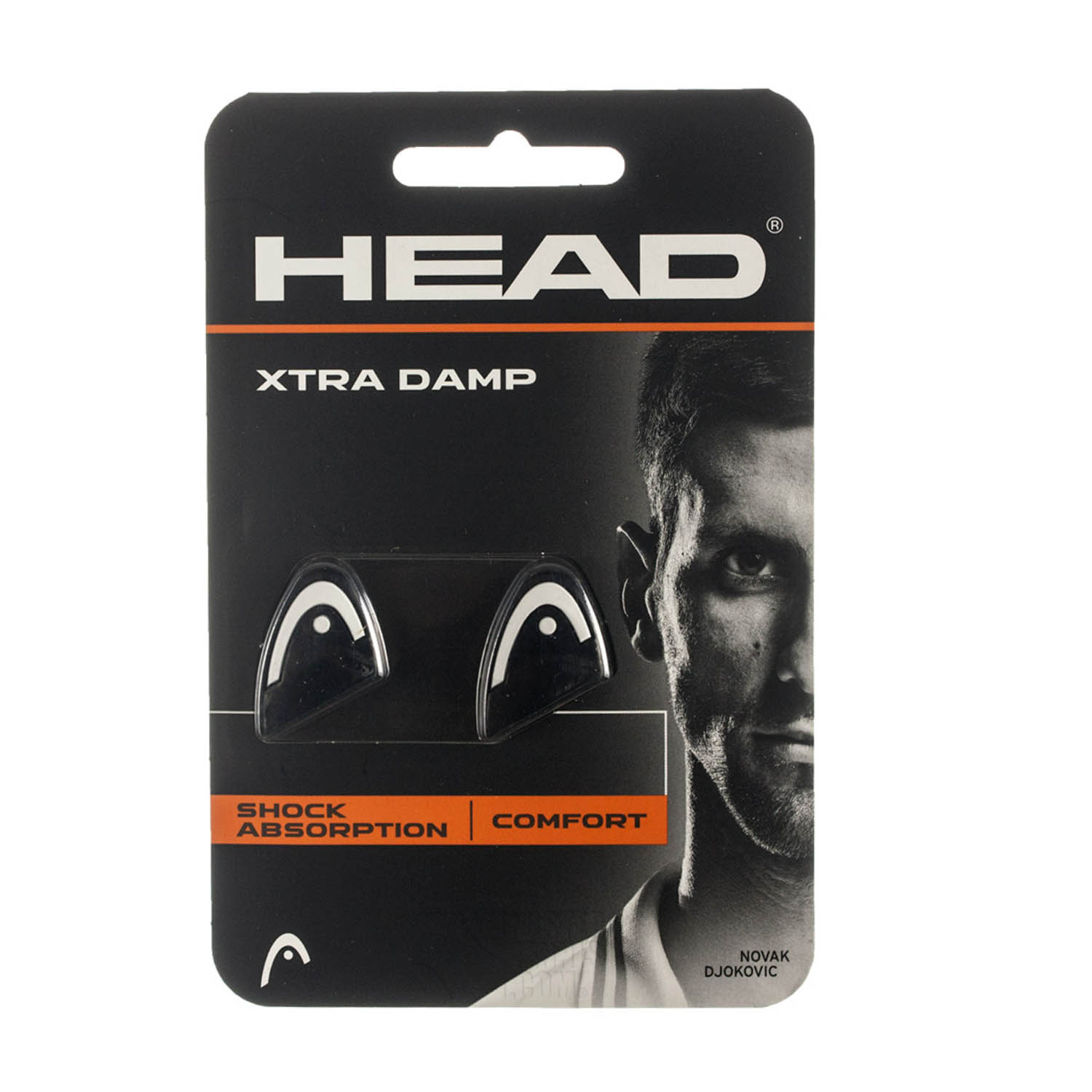 Head Xtra x 2 Dampeners - Black/White