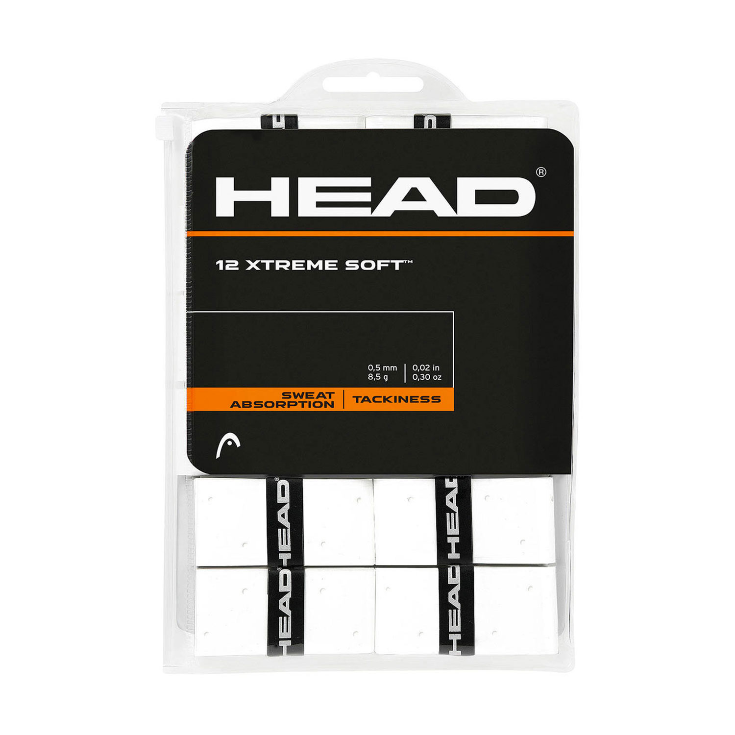 Head Xtreme Soft x 12 Overgrip - White