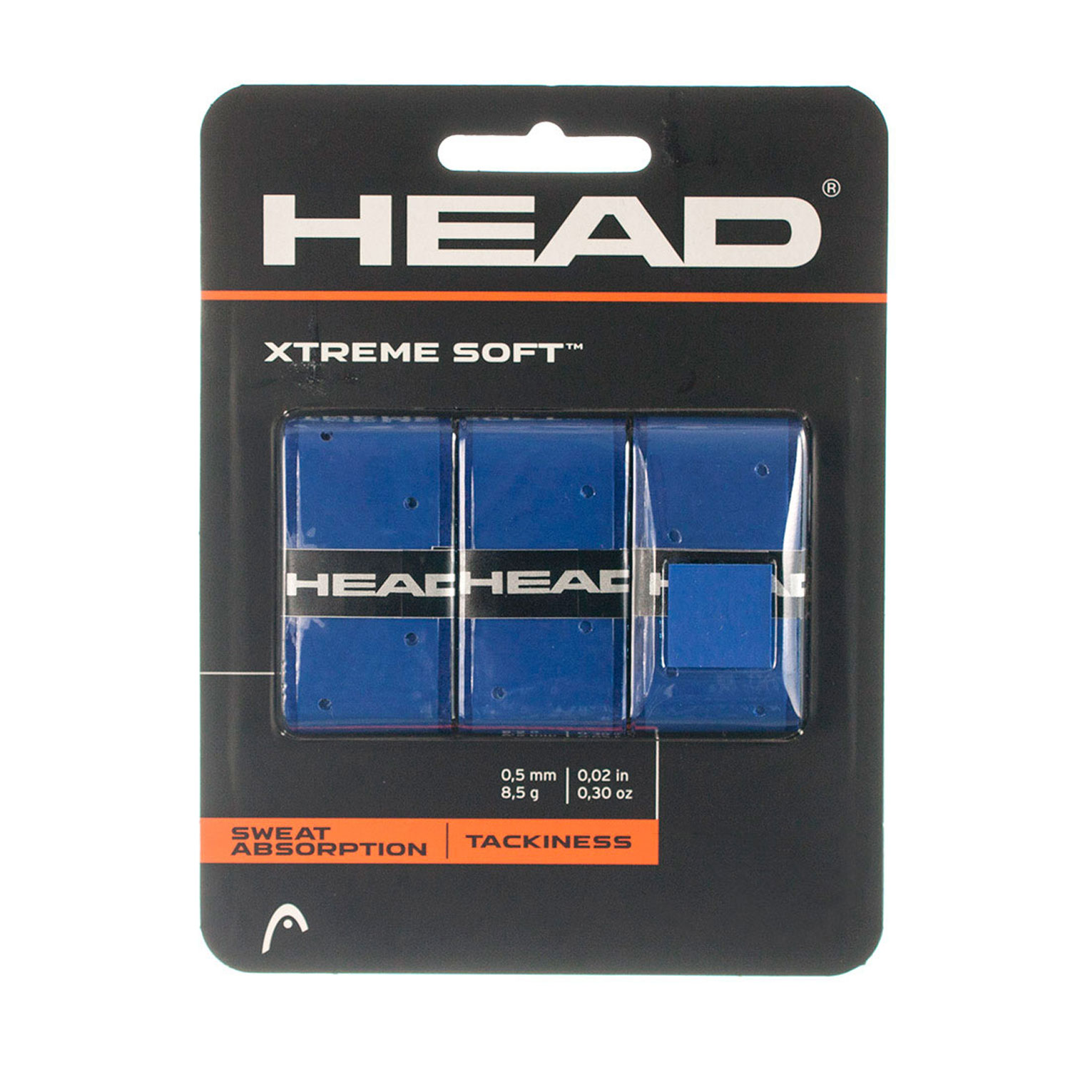 Head Xtreme Soft Overgrip blau 3er Pack 