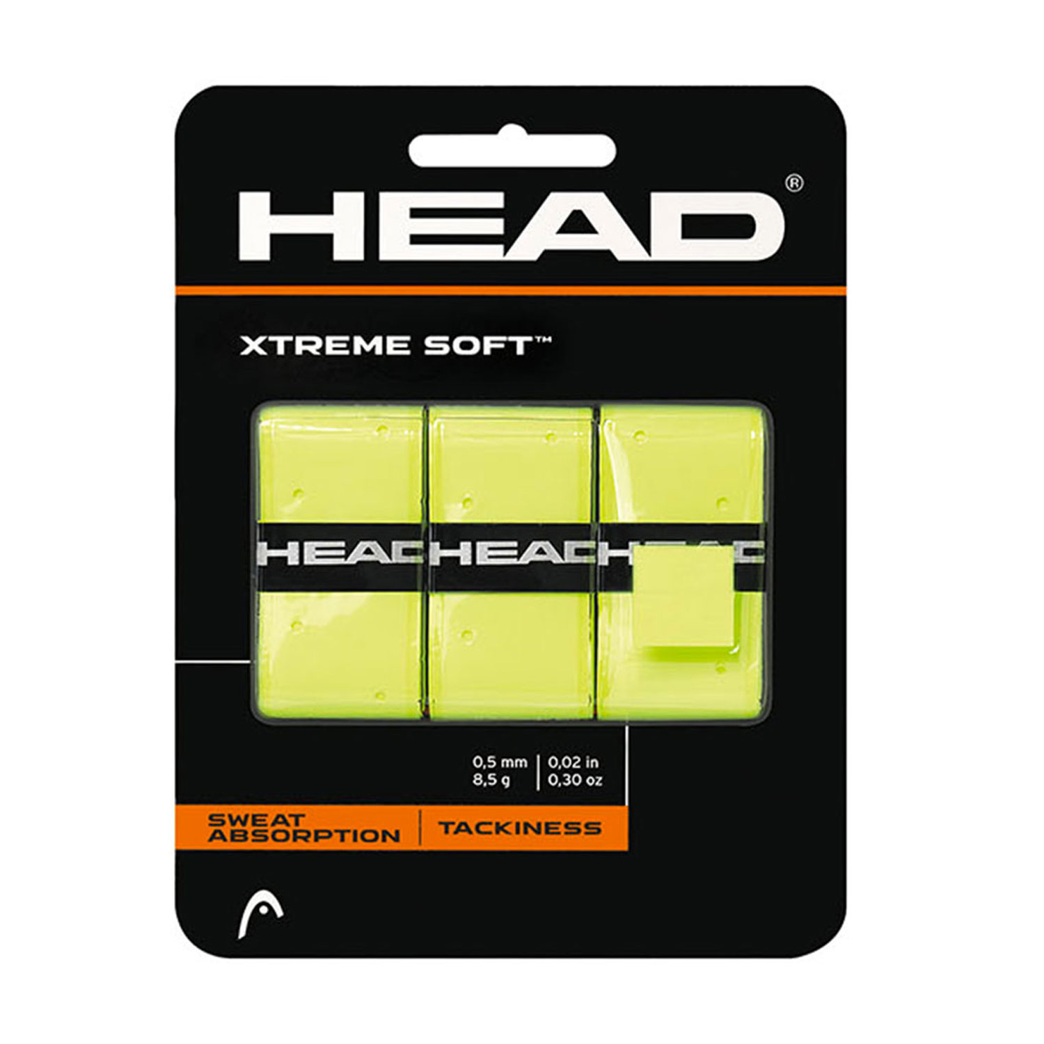 Head Xtreme Soft Overgrip x 3 - Yellow