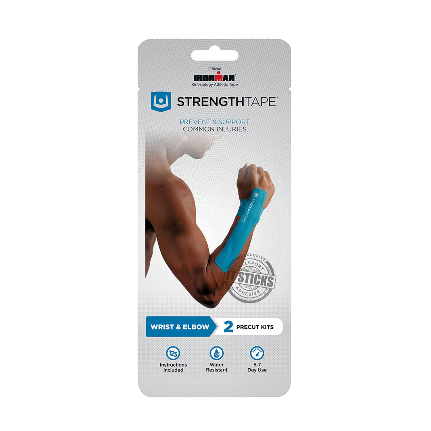 Ironman Strength Tape Parche - Muñeca/Codo