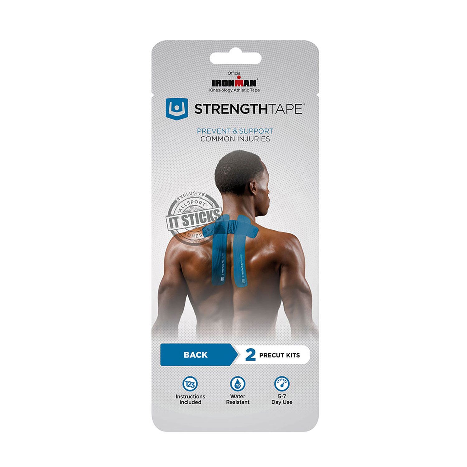 Ironman Strength Tape Parche - Espalda/Cuello