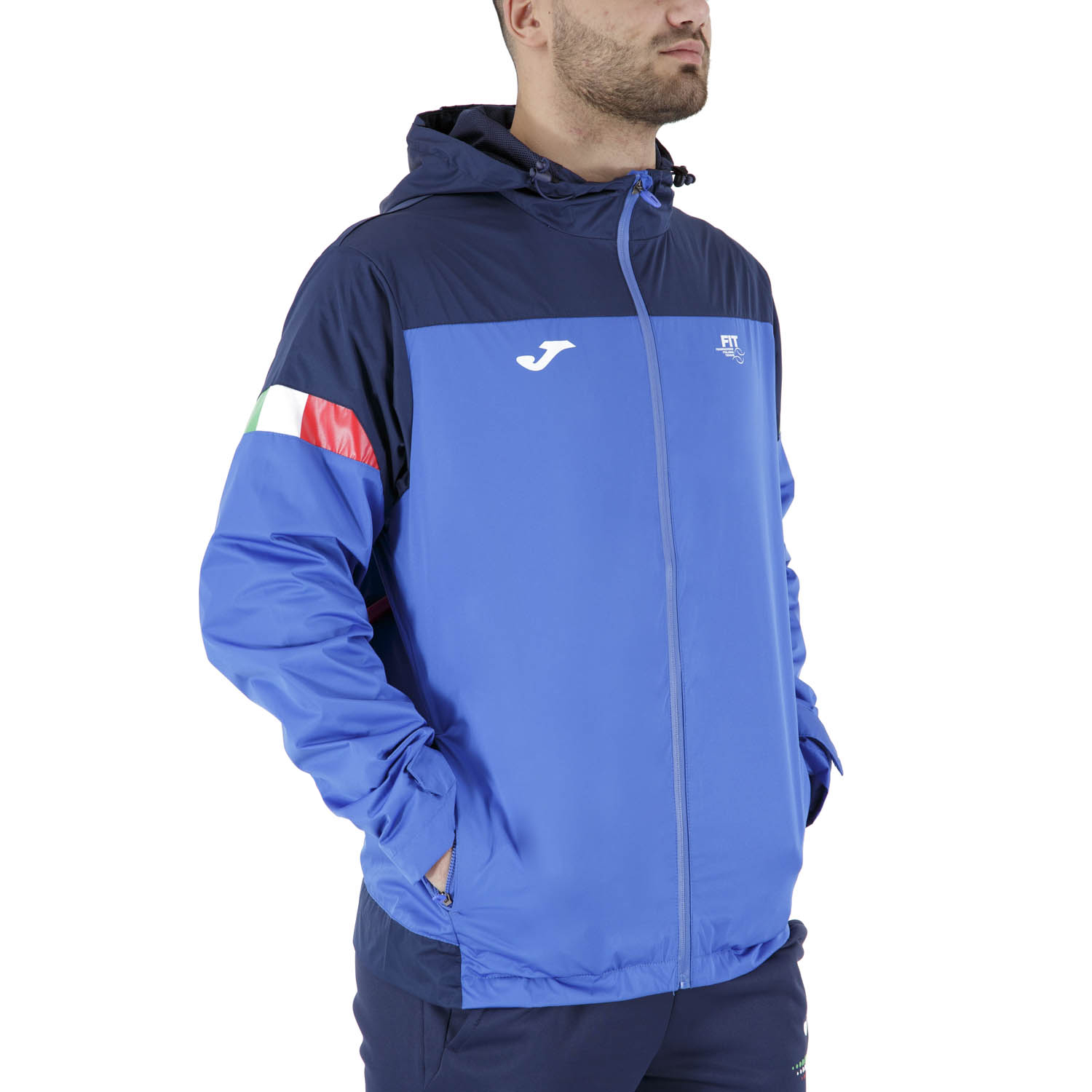 Joma Fit Italy Giacca da Tennis Uomo Blue