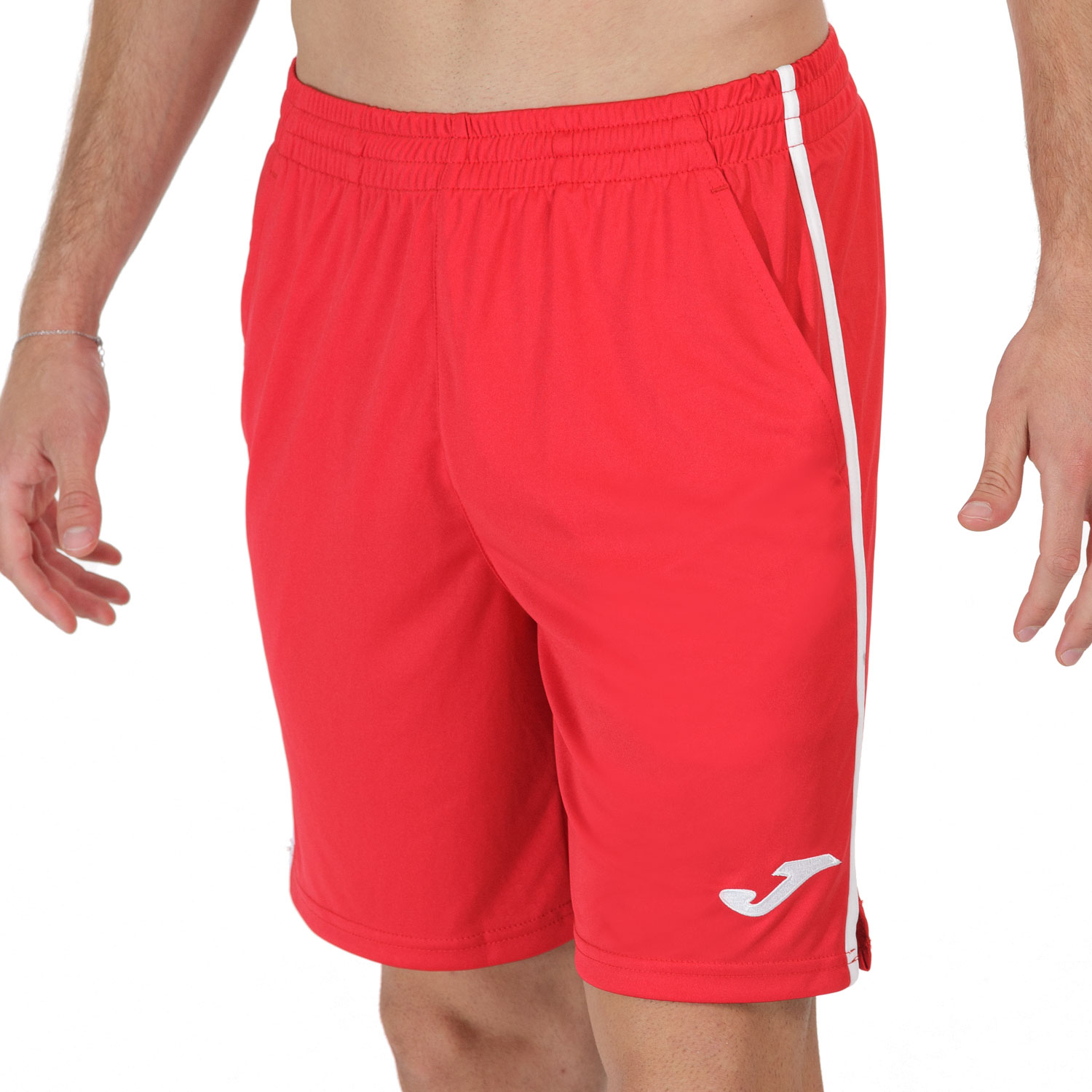 Joma Open III 7in Pantaloncini - Red/White