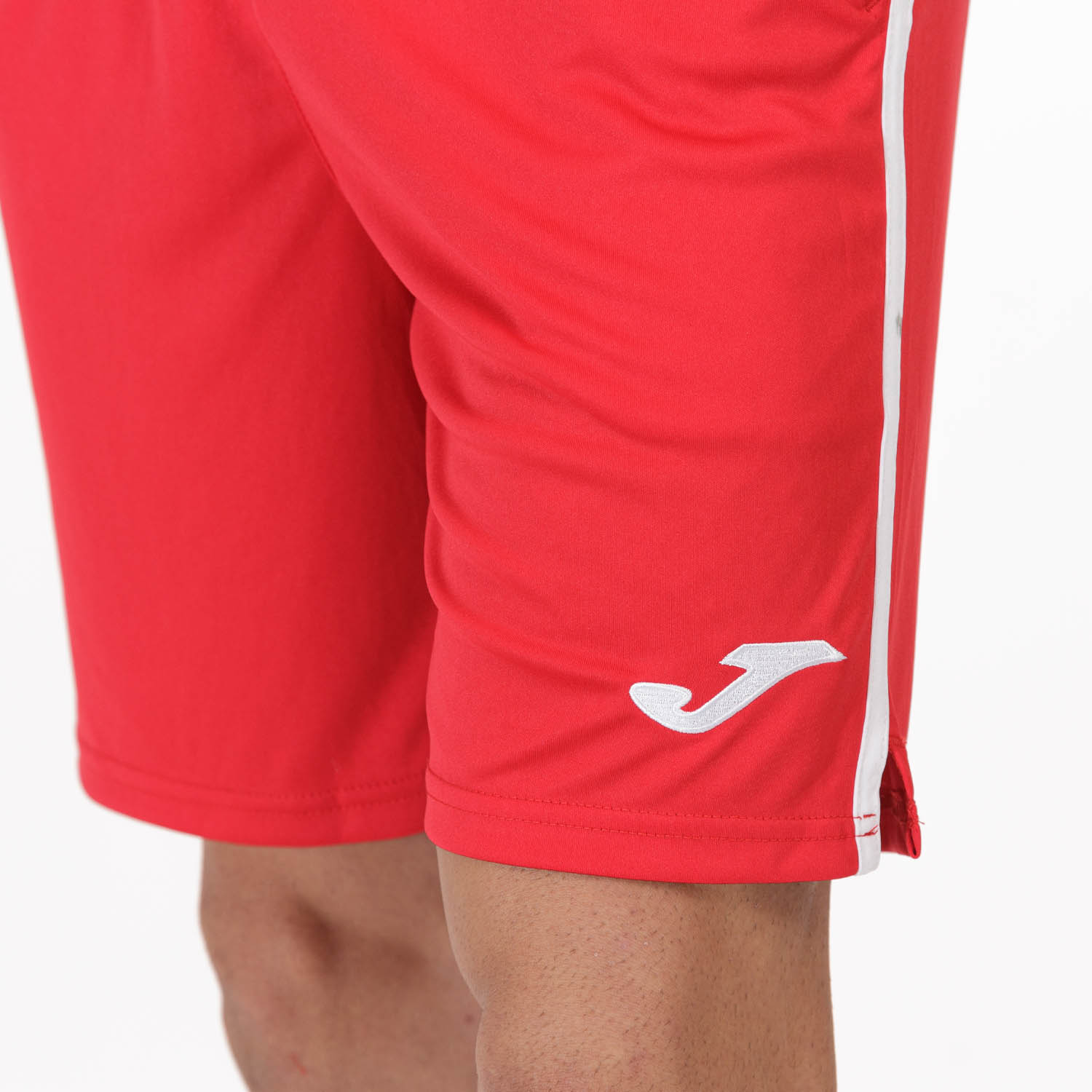 Joma Open III 7in Shorts - Red/White