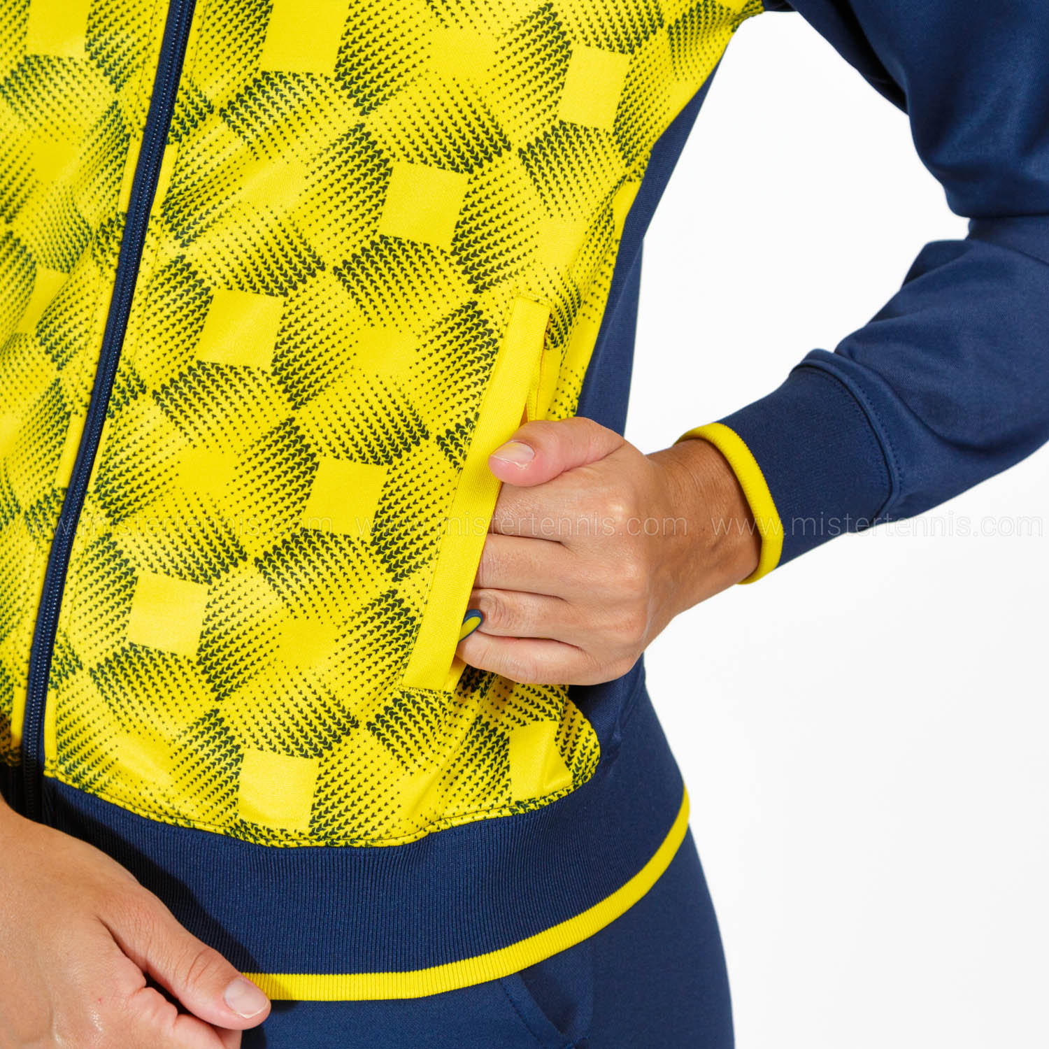 Joma Supernova III Chaqueta - Dark Navy/Yellow