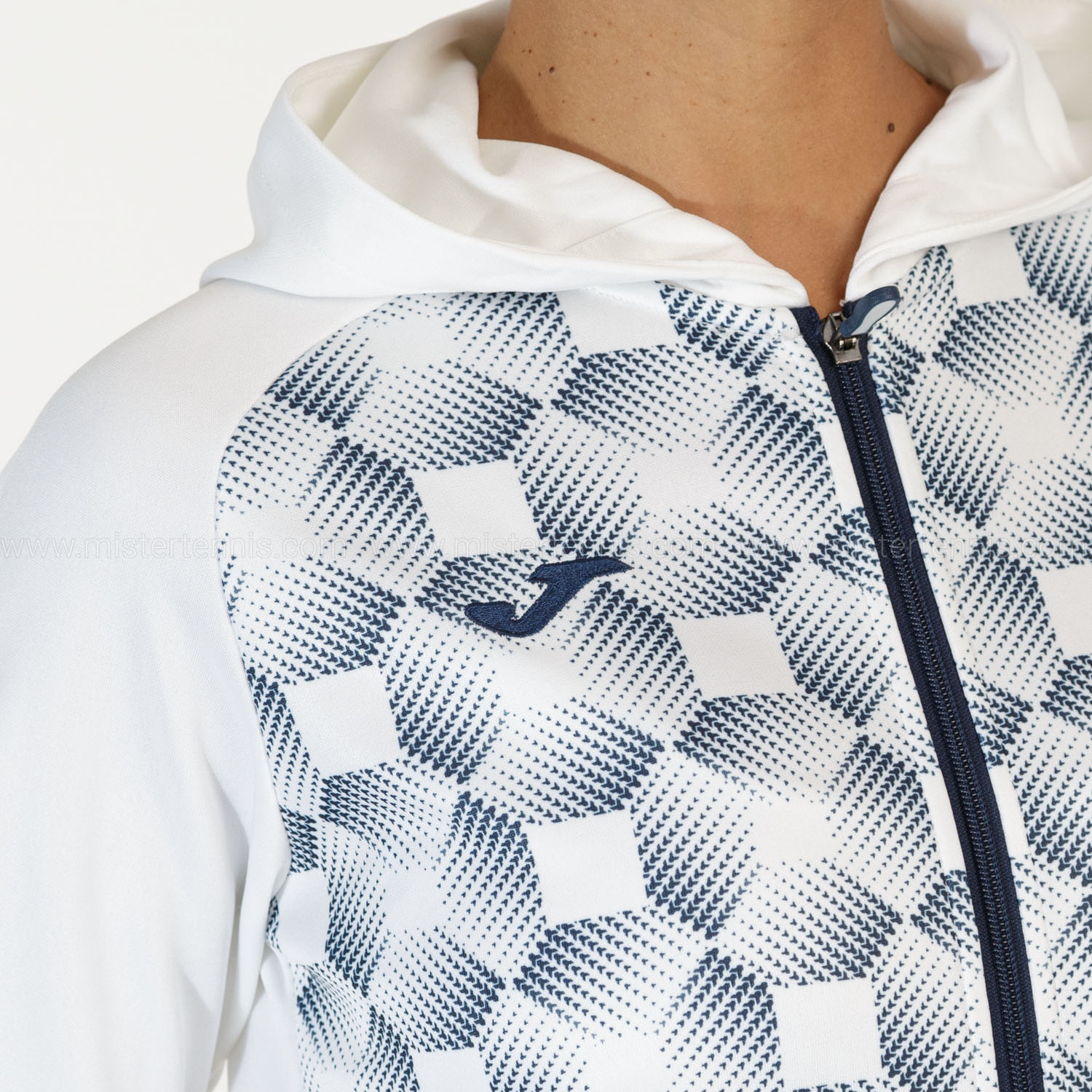 Joma Supernova III Chaqueta - White/Dark Navy