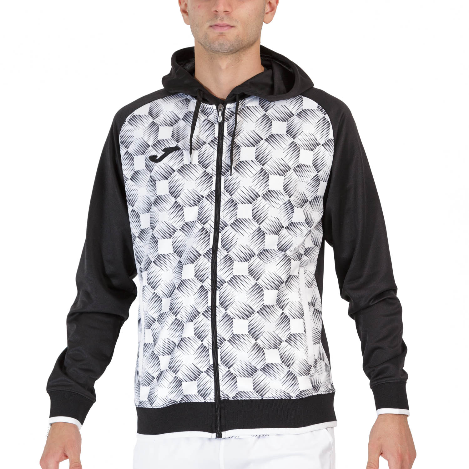 Joma Supernova III Hoodie - Black/White