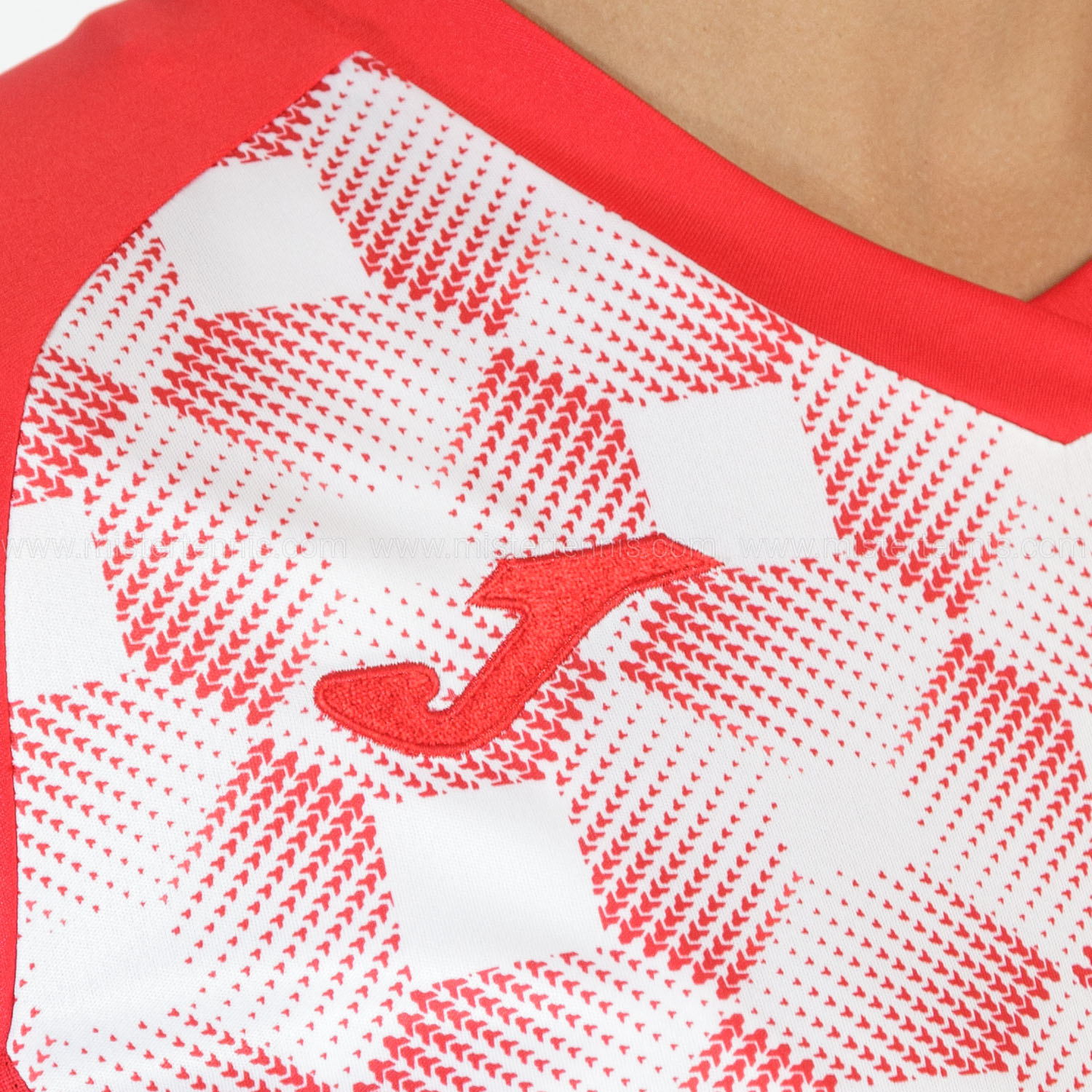 Joma Supernova III T-Shirt - Red/White