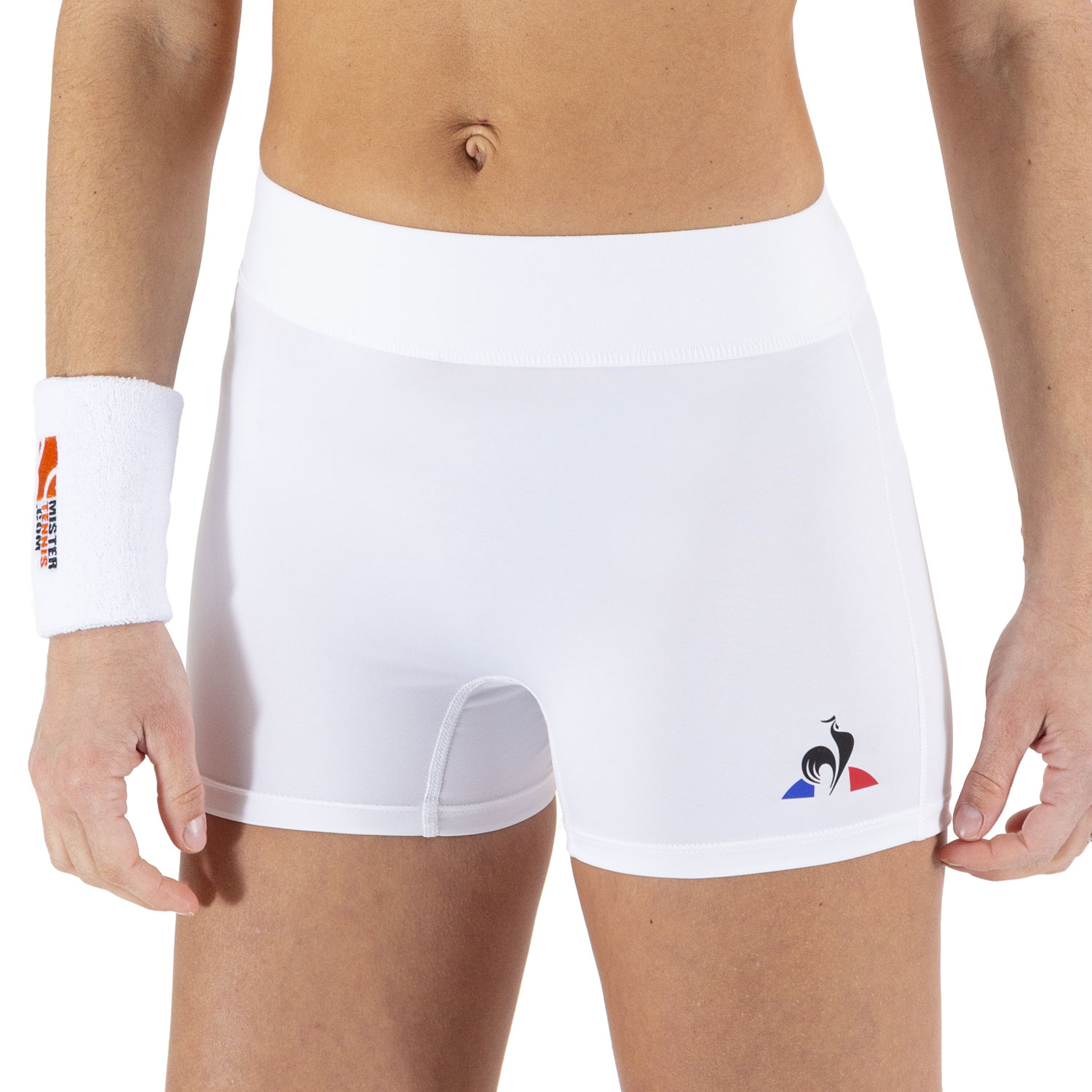 Le Coq Sportif Logo 3.5in Shorts - New Optical White