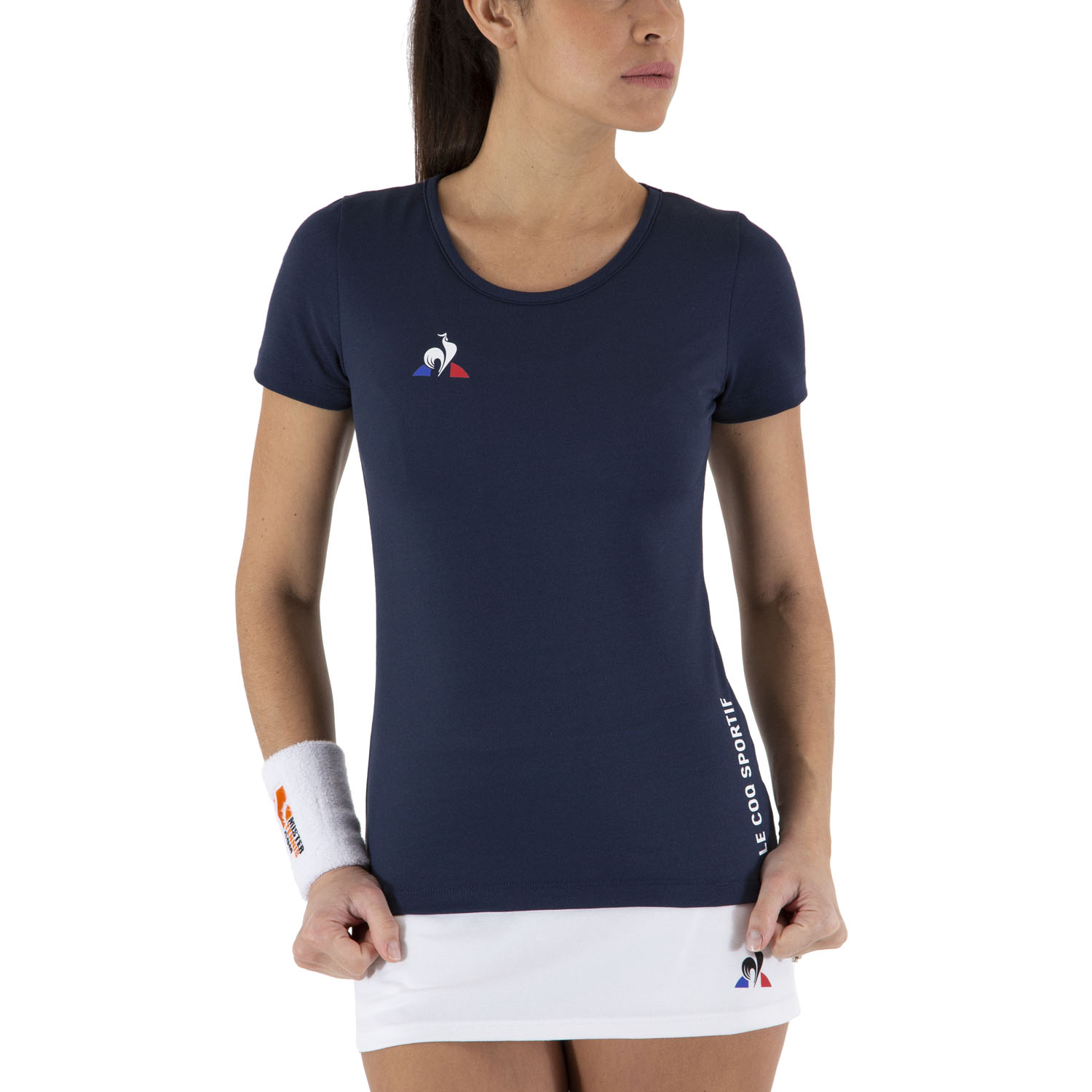 Le Coq Sportif Camiseta de Tenis Mujer - Dress