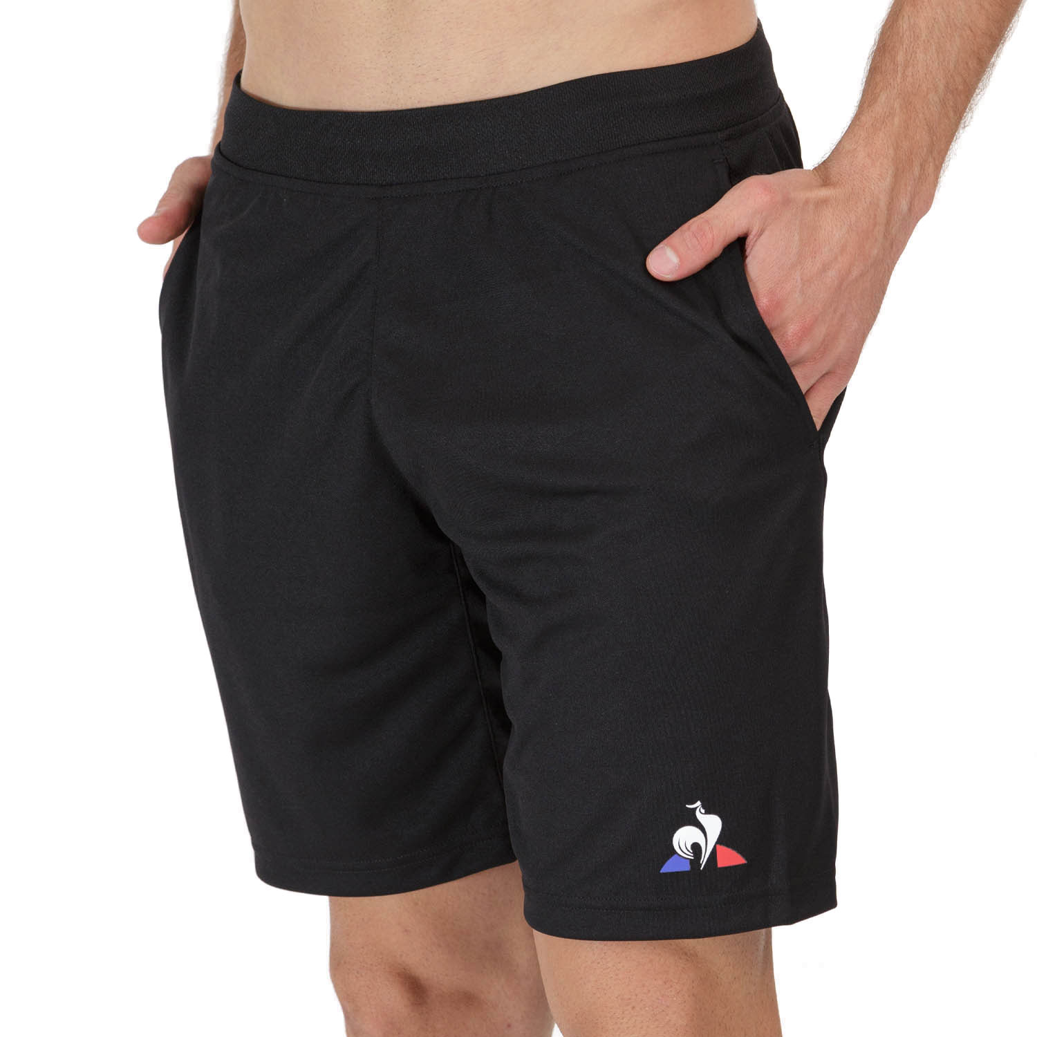 Le Sportif Men's Tennis Shorts - Black