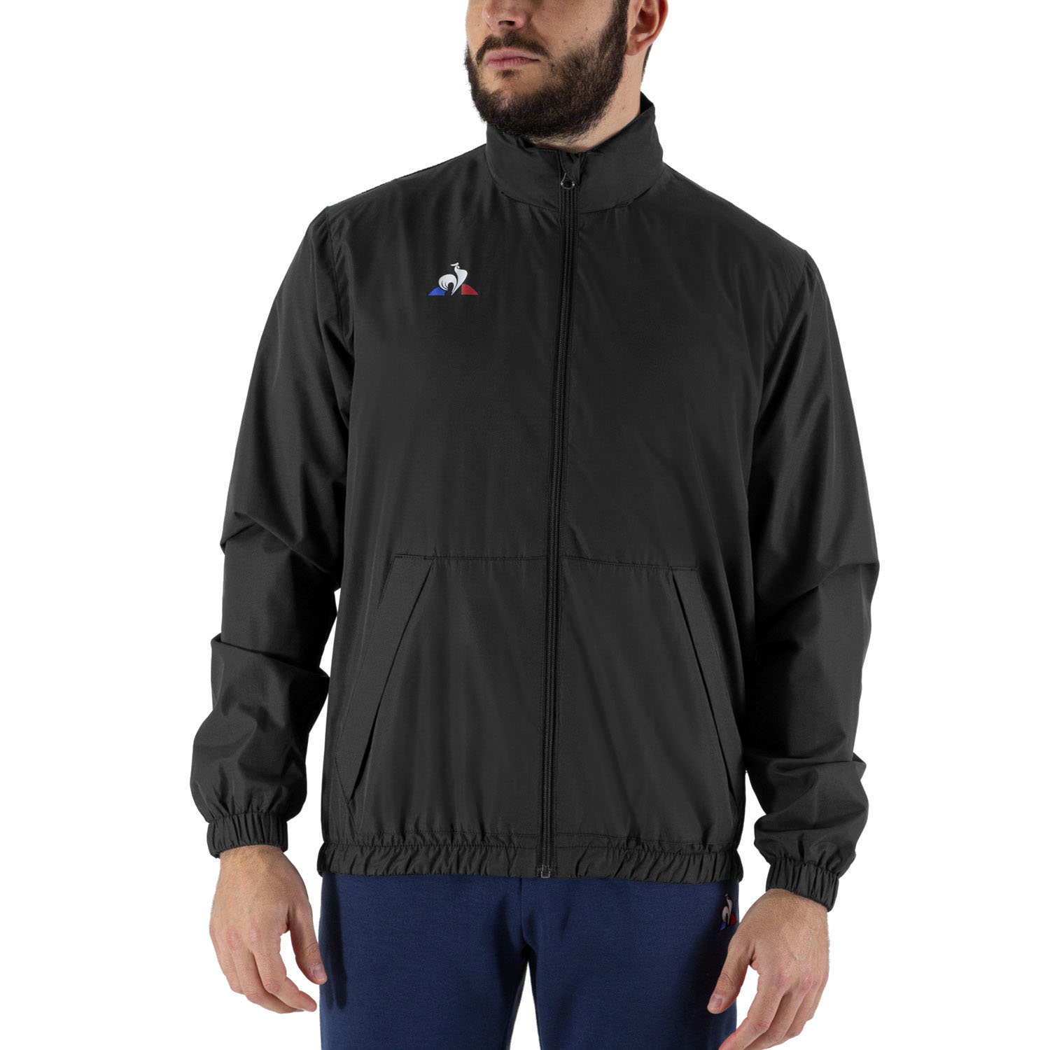 Le Coq Sportif Rain Jacket - Black