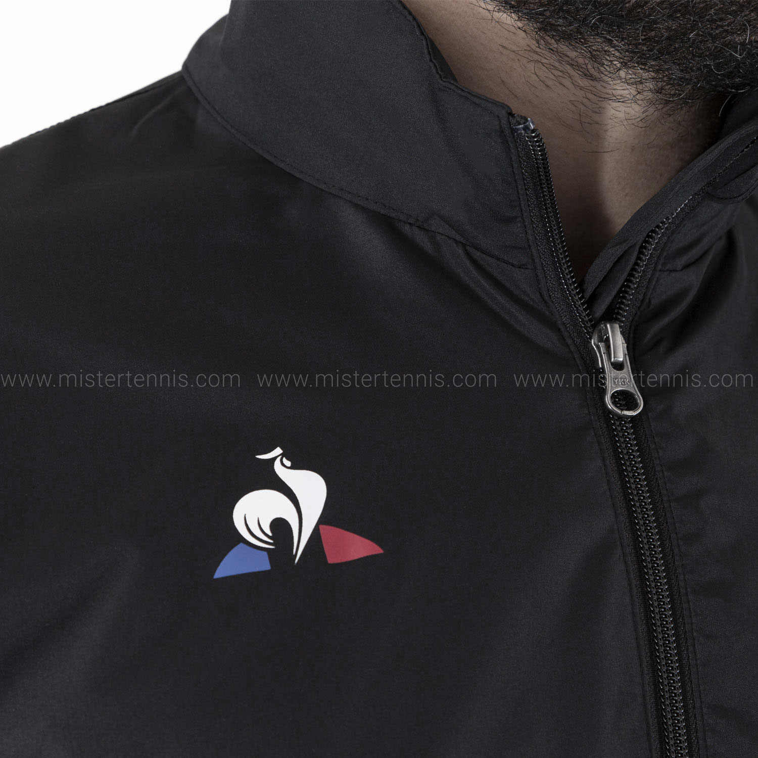 Le Coq Sportif Rain Jacket - Black