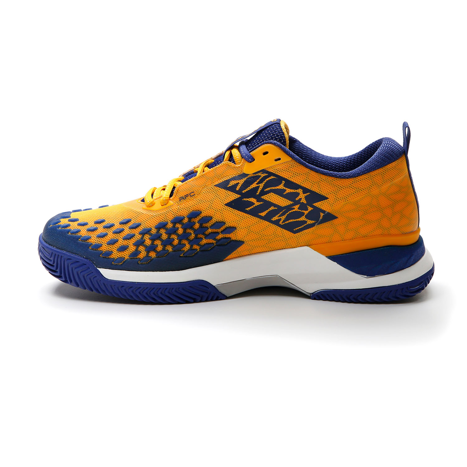 Lotto Raptor Hyperpulse 100 Clay Men's Tennis Shoes - Saffron